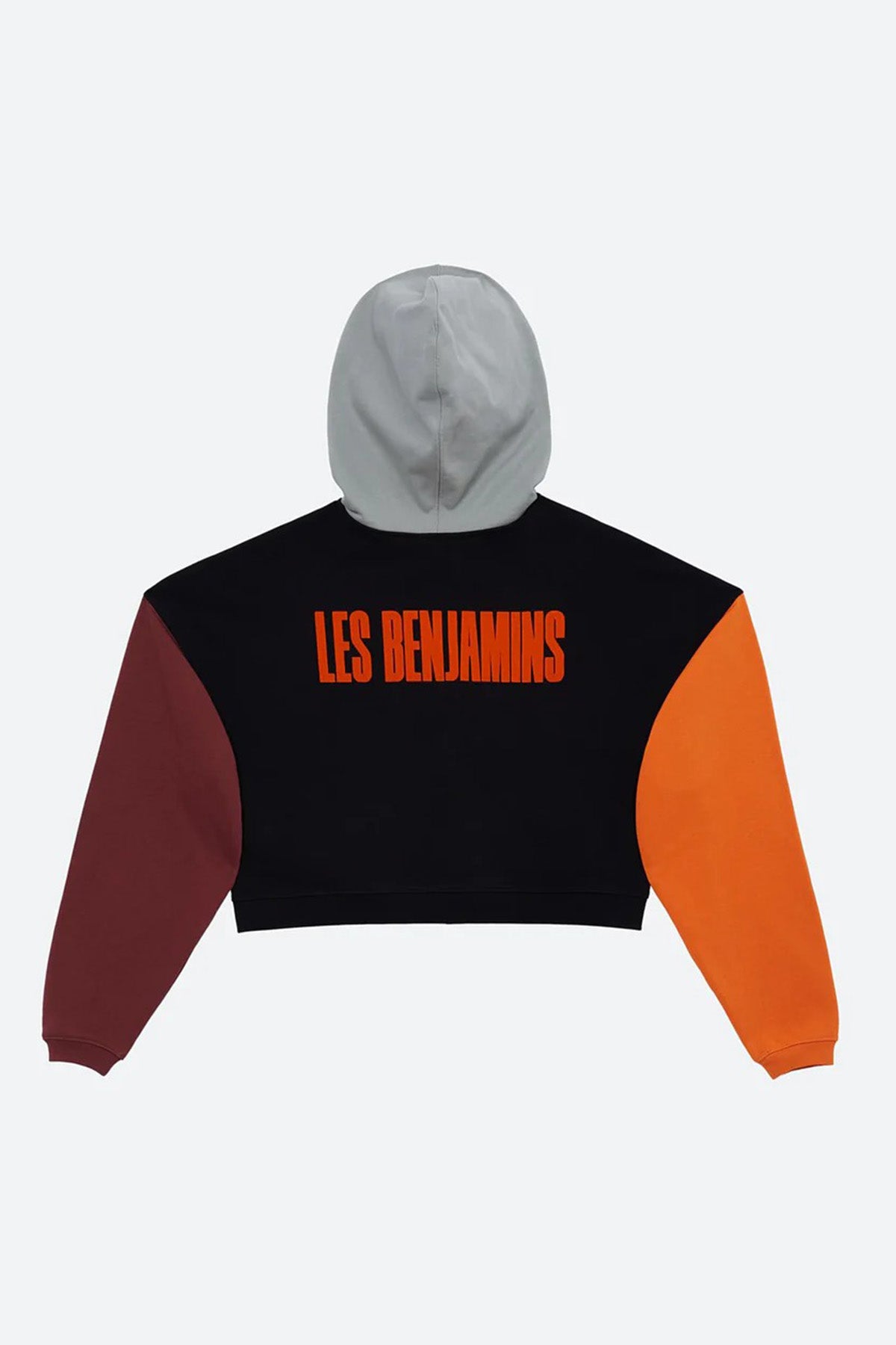 Les Benjamins Kapüşonlu Crop Sweatshirt Ceket-Libas Trendy Fashion Store
