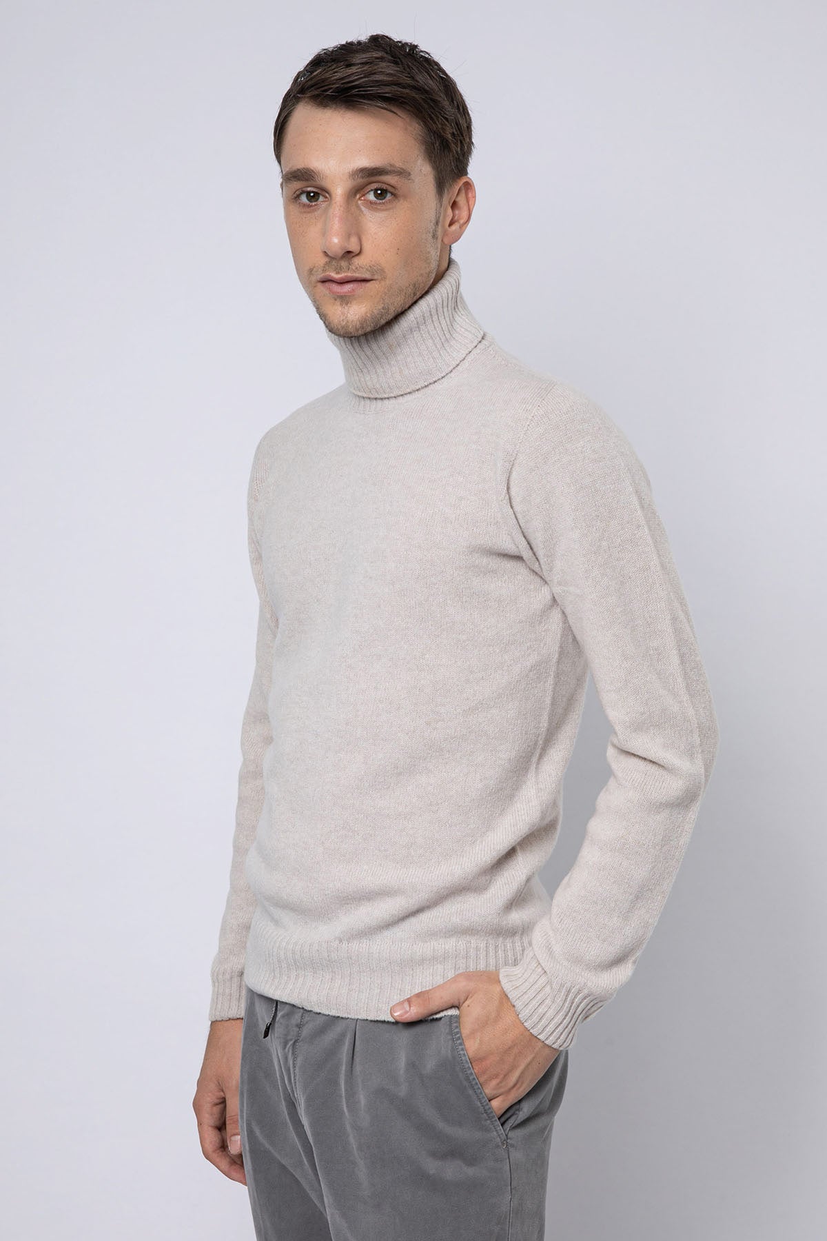 Fradi Balıkçı Yaka Yün Triko-Libas Trendy Fashion Store