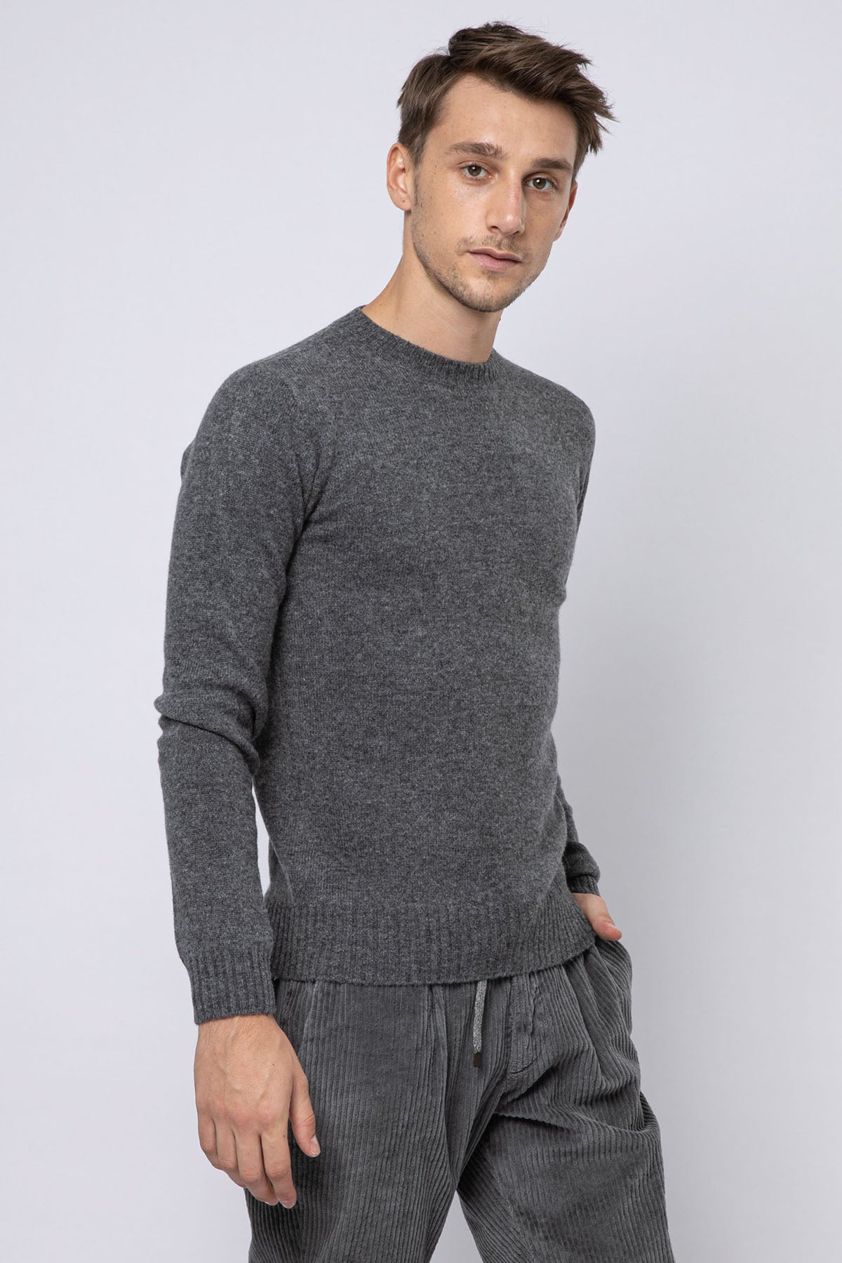 Fradi Yuvarlak Yaka Yün Triko-Libas Trendy Fashion Store