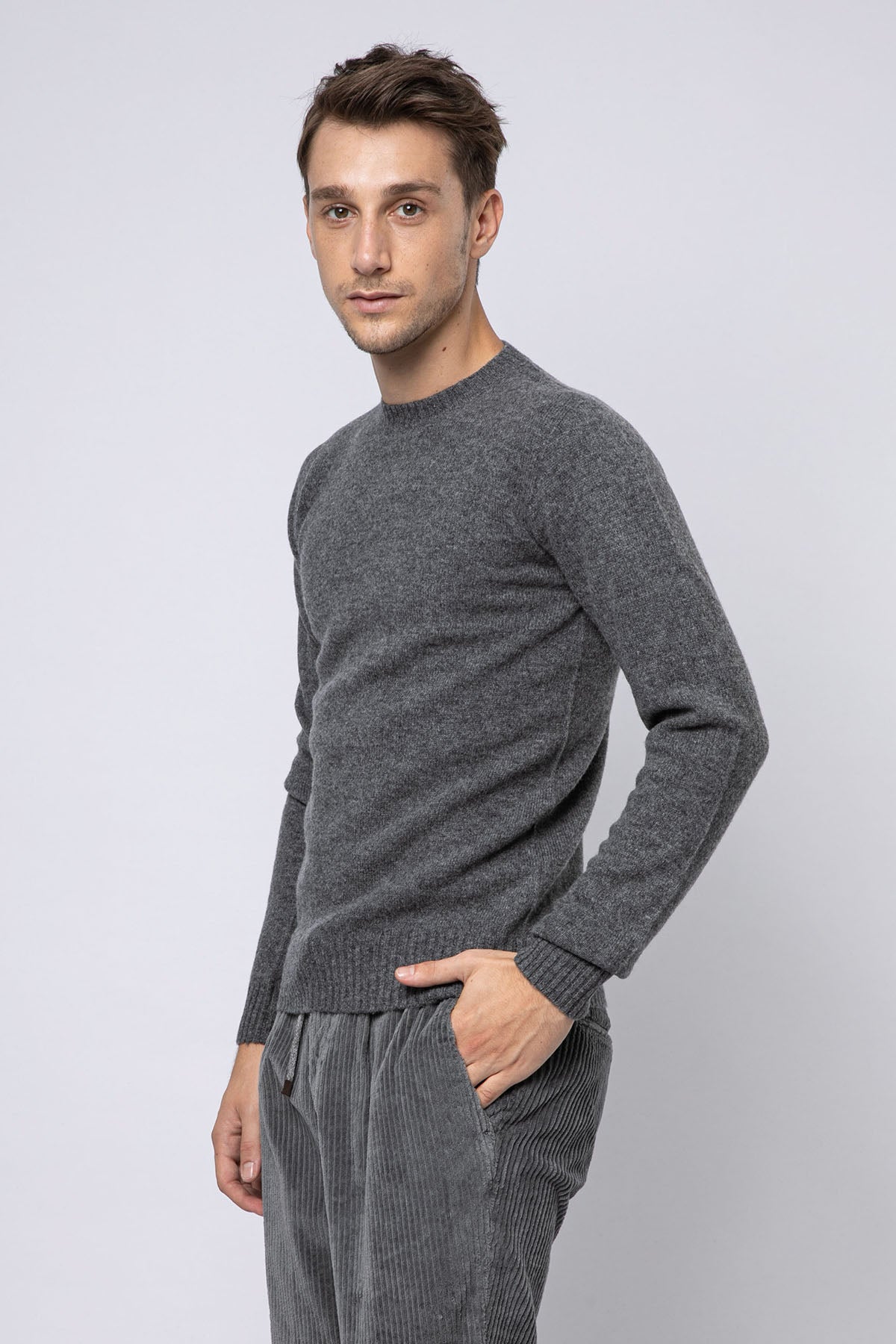 Fradi Yuvarlak Yaka Yün Triko-Libas Trendy Fashion Store