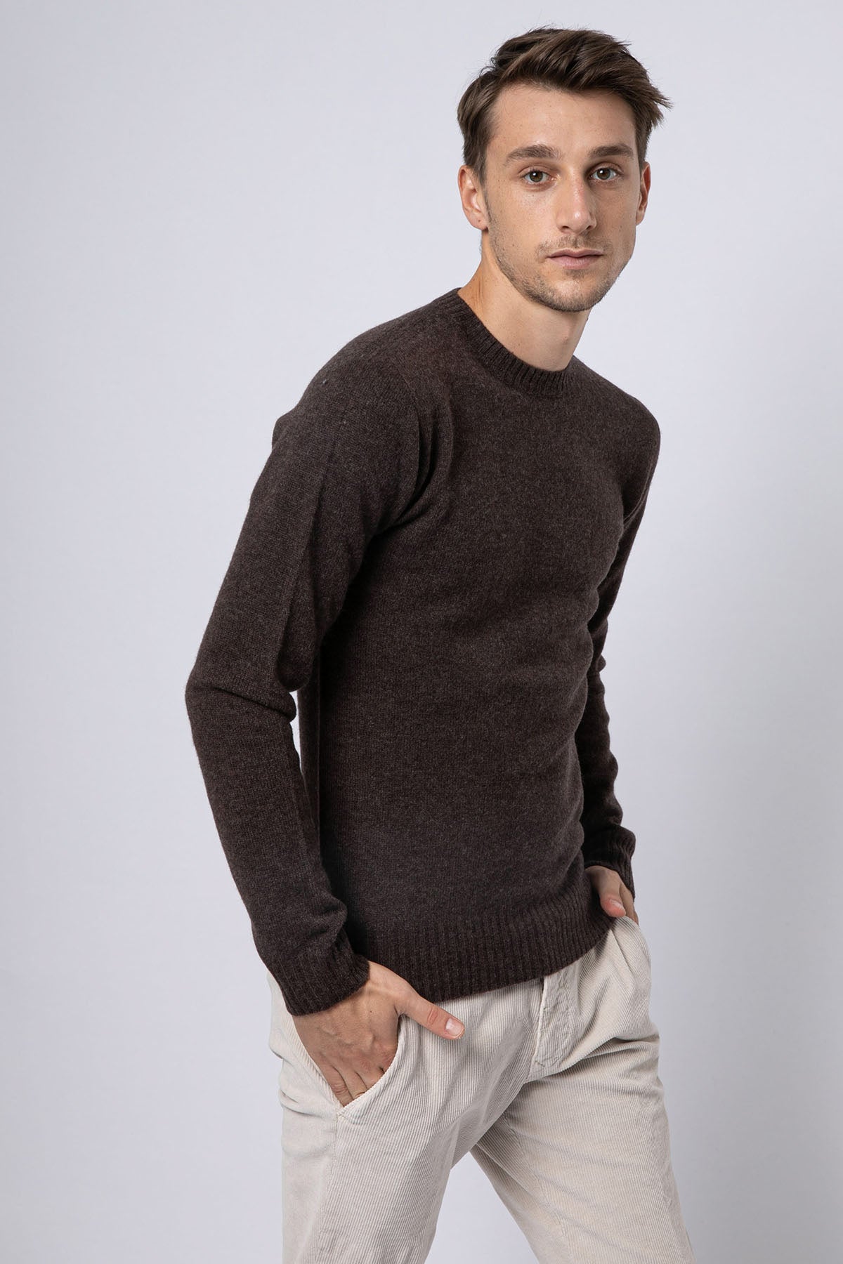 Fradi Yuvarlak Yaka Yün Triko-Libas Trendy Fashion Store