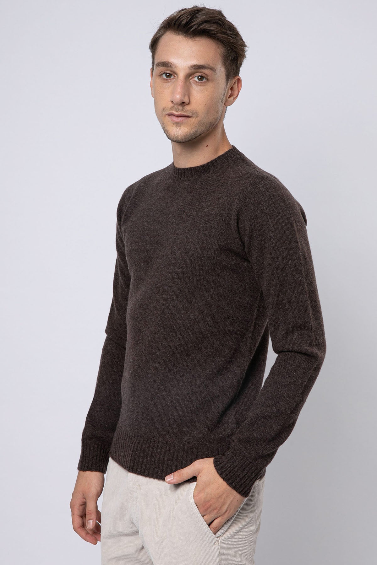 Fradi Yuvarlak Yaka Yün Triko-Libas Trendy Fashion Store