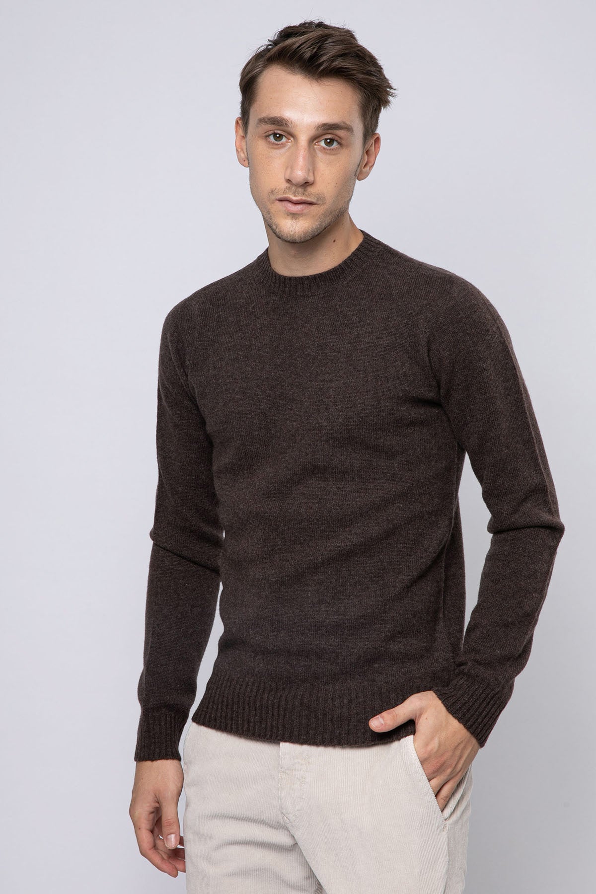 Fradi Yuvarlak Yaka Yün Triko-Libas Trendy Fashion Store