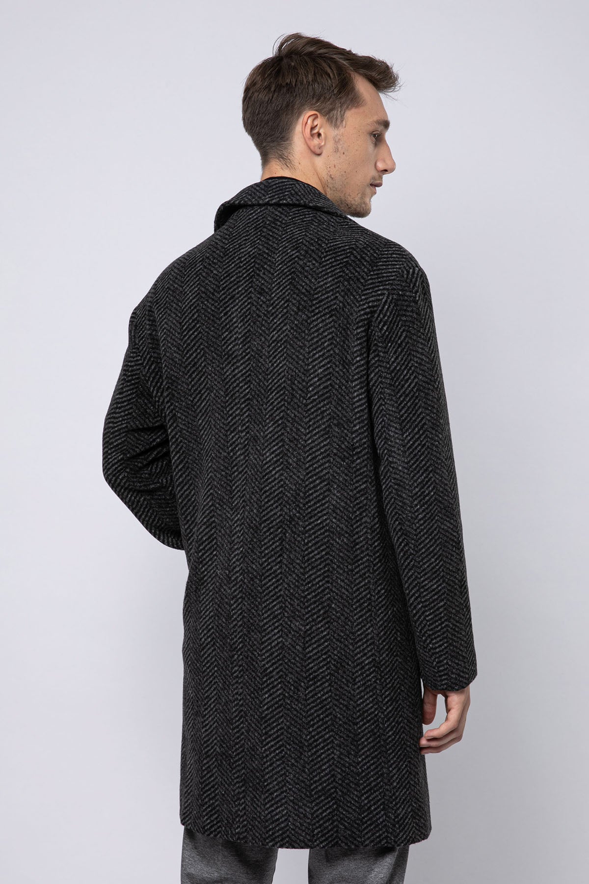 Fradi Shaw Balıksırtı Kruvaze Palto-Libas Trendy Fashion Store