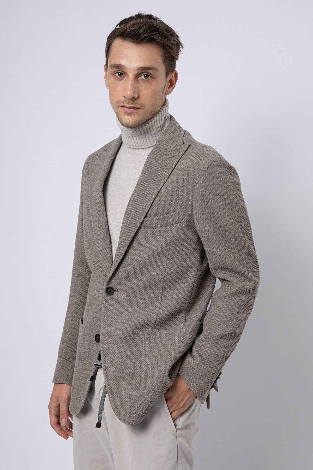 Fradi Üç Düğme Tek Ceket-Libas Trendy Fashion Store