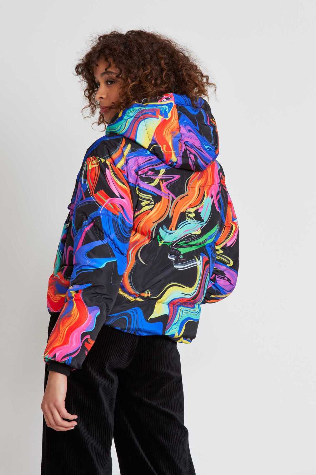 Rene Derhy Kapüşonlu Puffer Mont-Libas Trendy Fashion Store