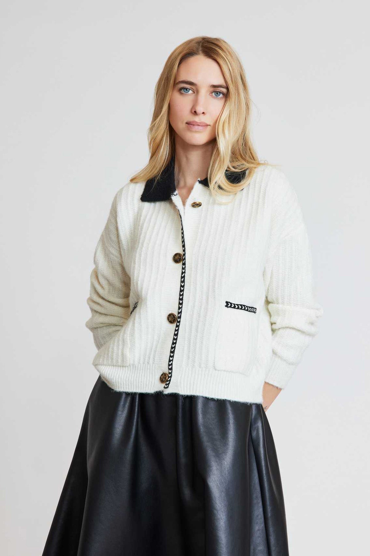 Rene Derhy Örgü Triko Ceket-Libas Trendy Fashion Store