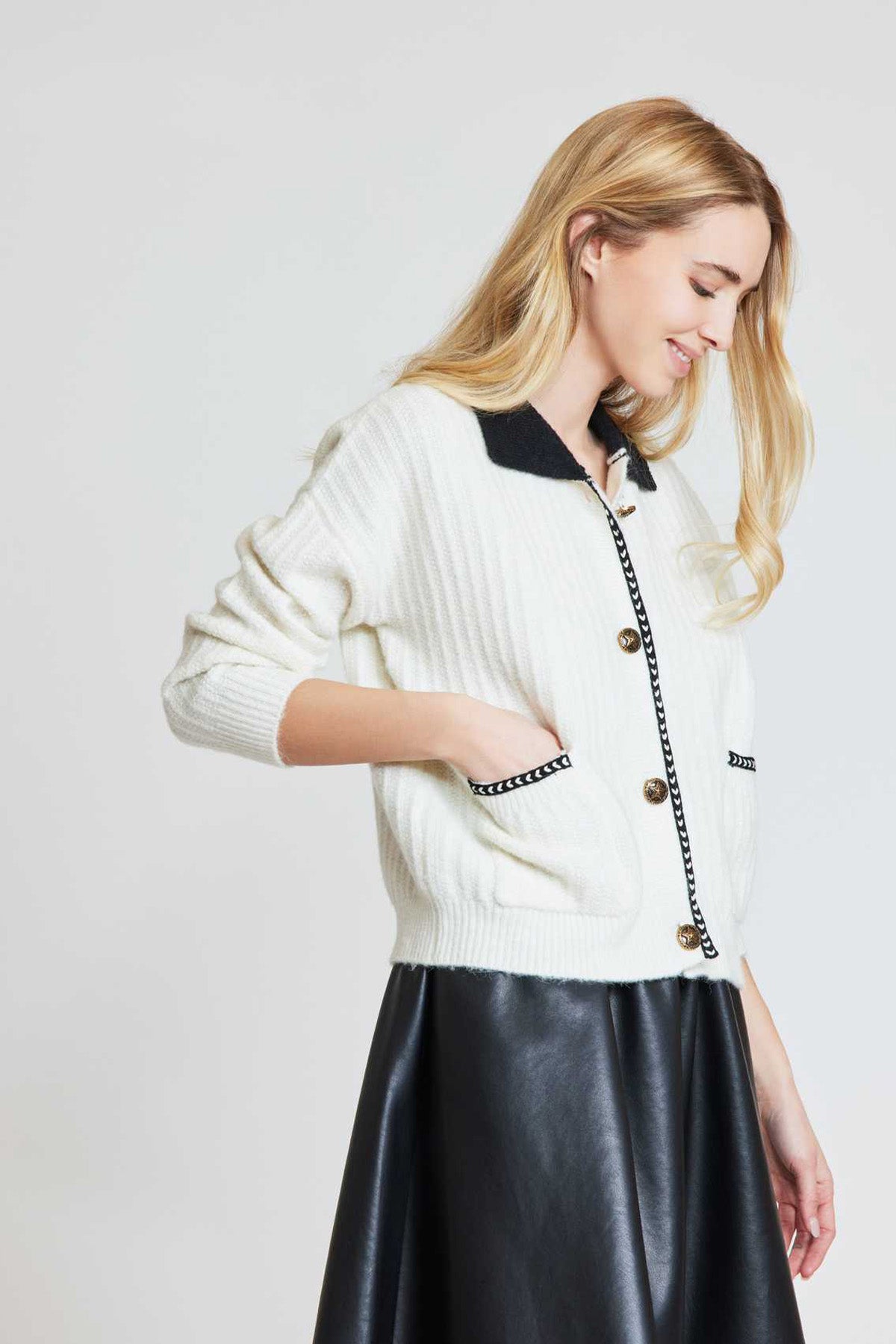 Rene Derhy Örgü Triko Ceket-Libas Trendy Fashion Store