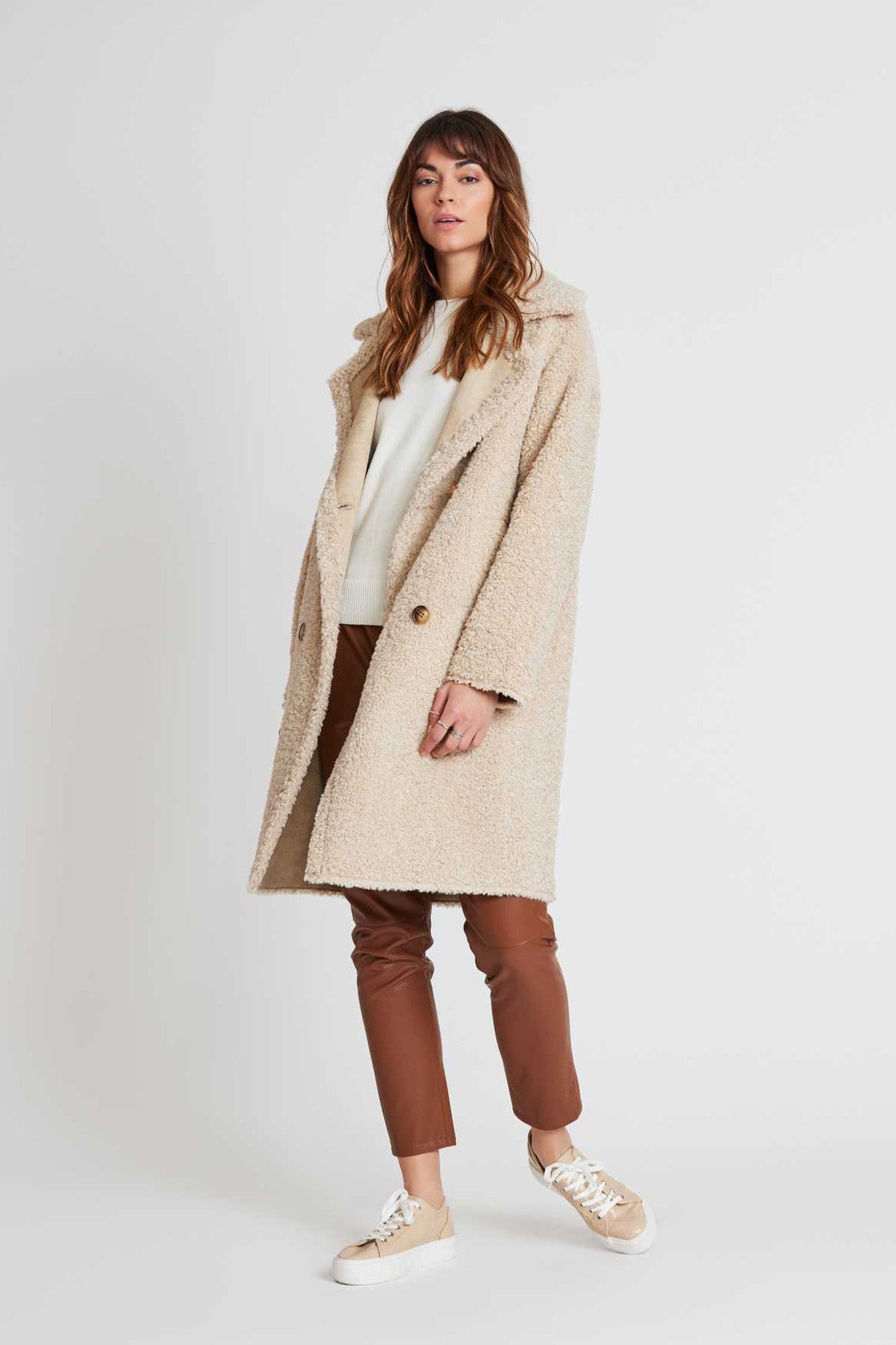 Rene Derhy Kruvaze Peluş Kaban-Libas Trendy Fashion Store