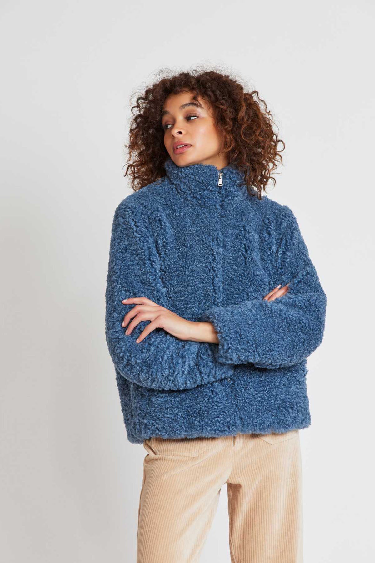 Rene Derhy Peluş Ceket-Libas Trendy Fashion Store