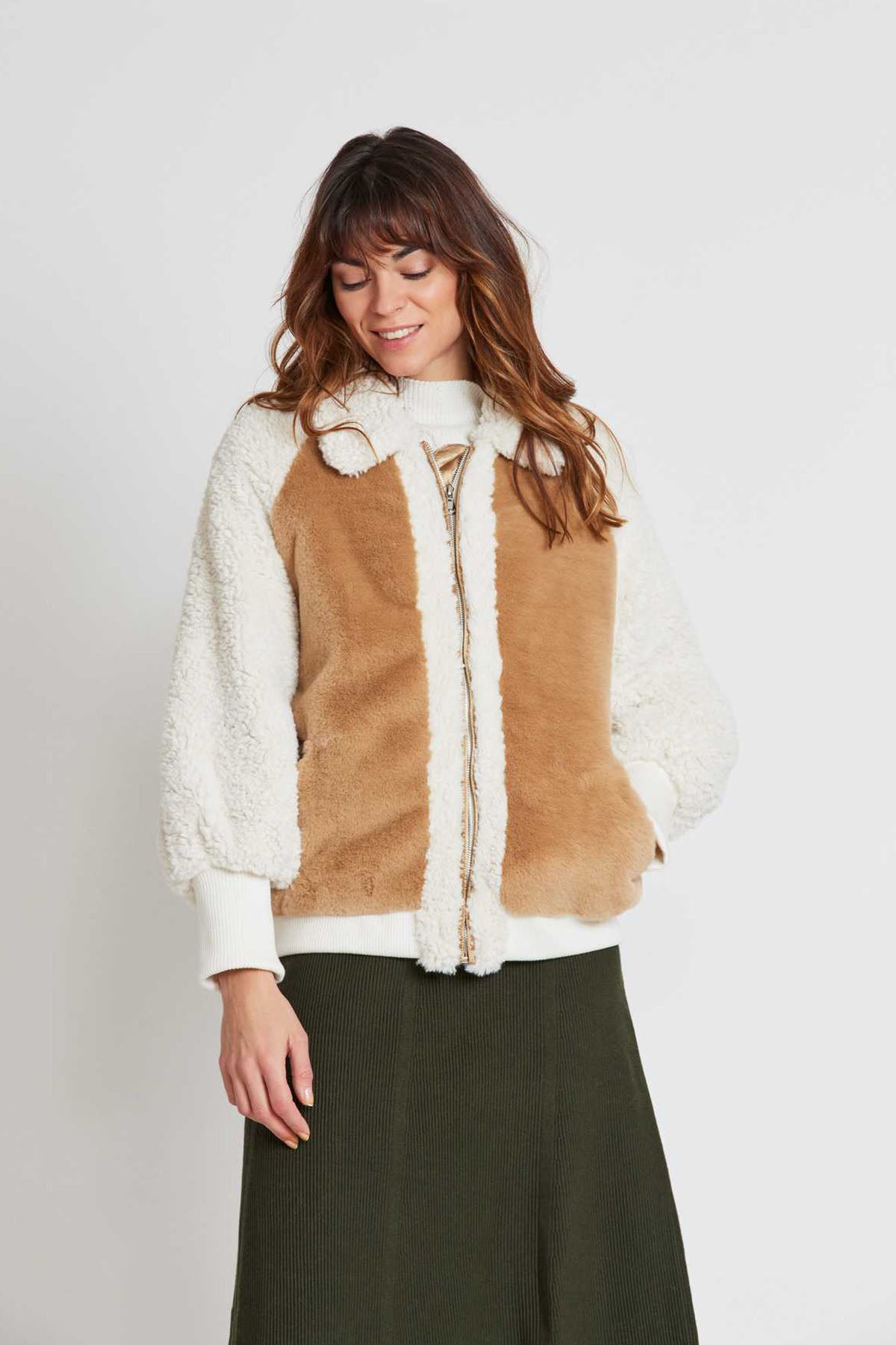 Rene Derhy Peluş Mont-Libas Trendy Fashion Store