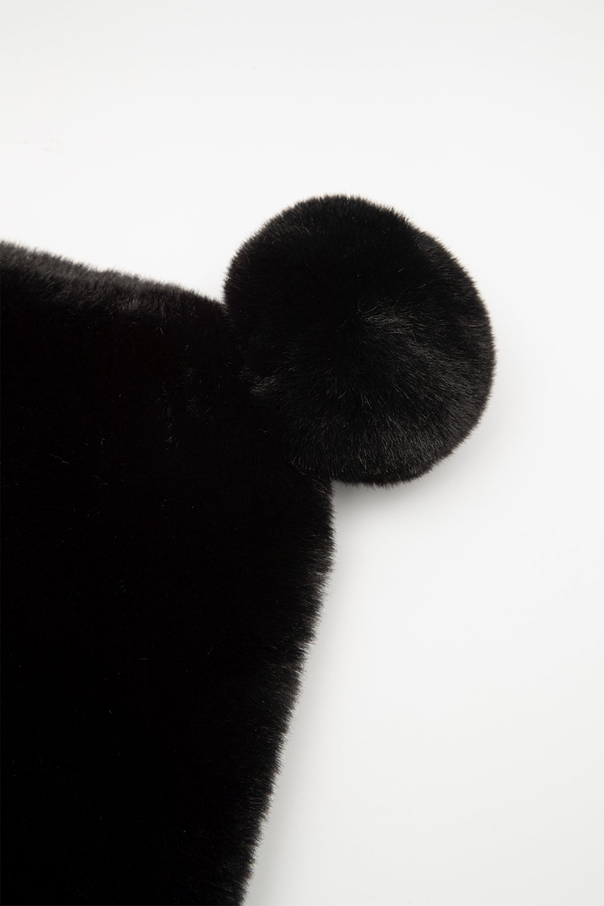 Rene Derhy Ponponlu Peluş Boyunluklu Bere-Libas Trendy Fashion Store