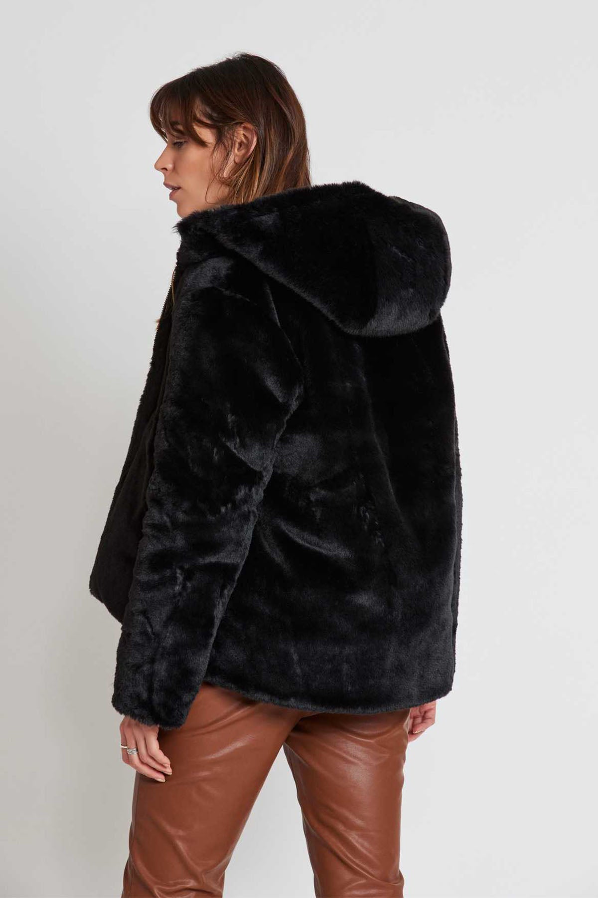 Rene Derhy Çift Taraflı Kapüşonlu Puffer Mont-Libas Trendy Fashion Store