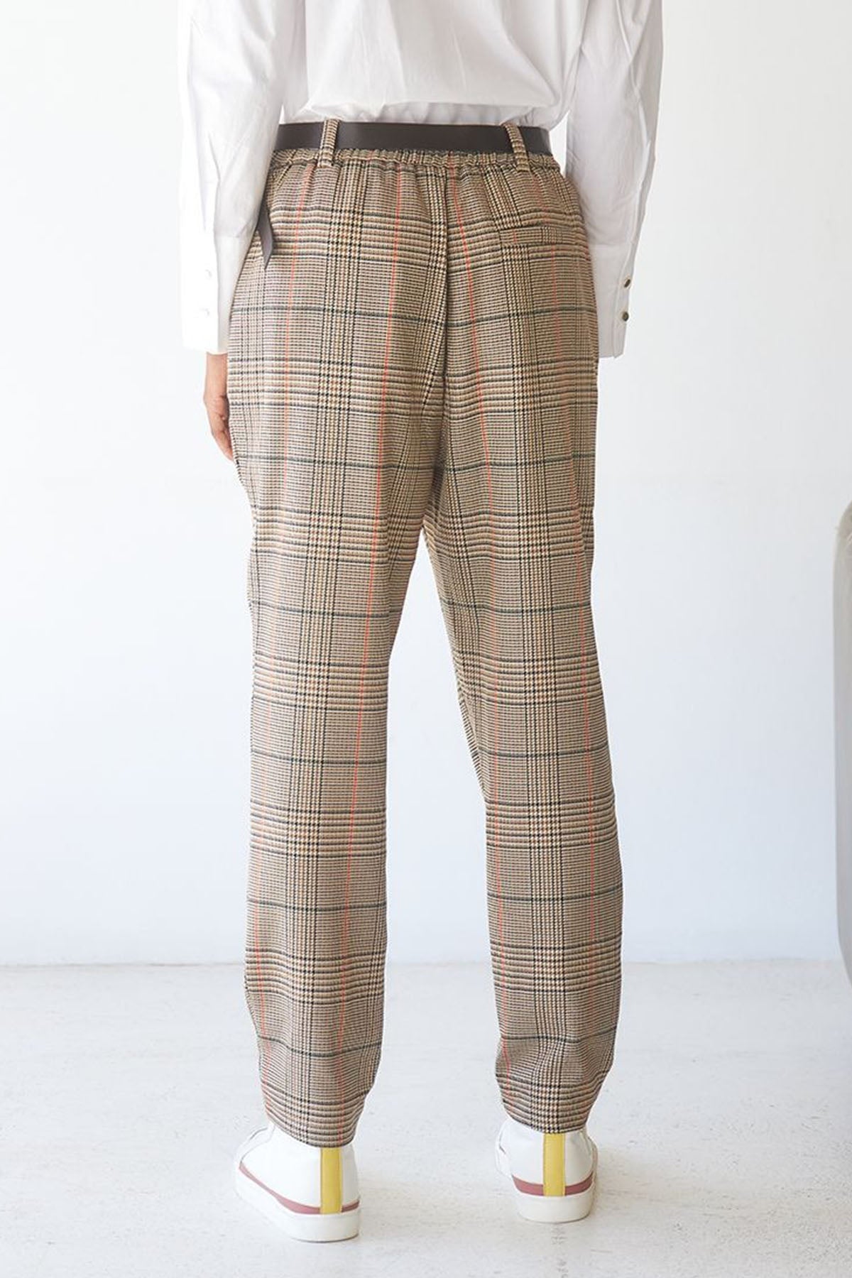 Bsb Ekoseli Kruvaze Takım Elbise-Libas Trendy Fashion Store