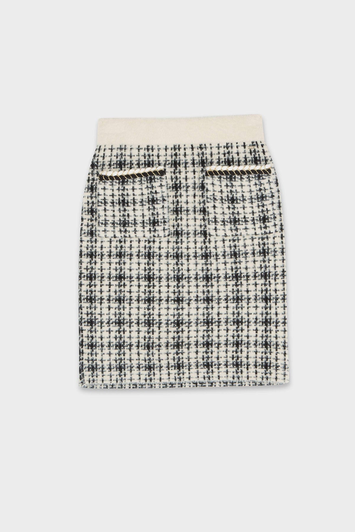 Bsb Beli Lastikli Kazayağı Mini Etek-Libas Trendy Fashion Store