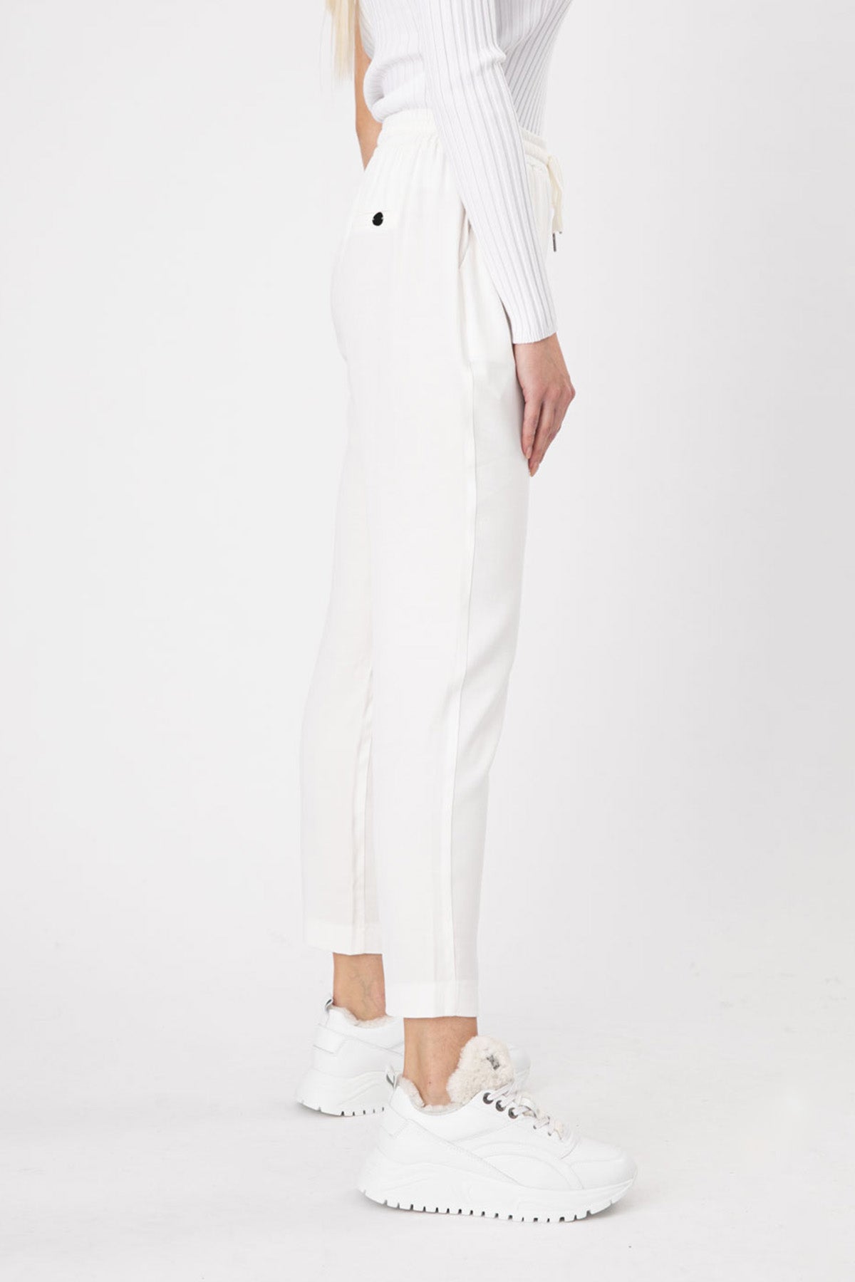 Bsb Beli Lastikli Pantolon-Libas Trendy Fashion Store