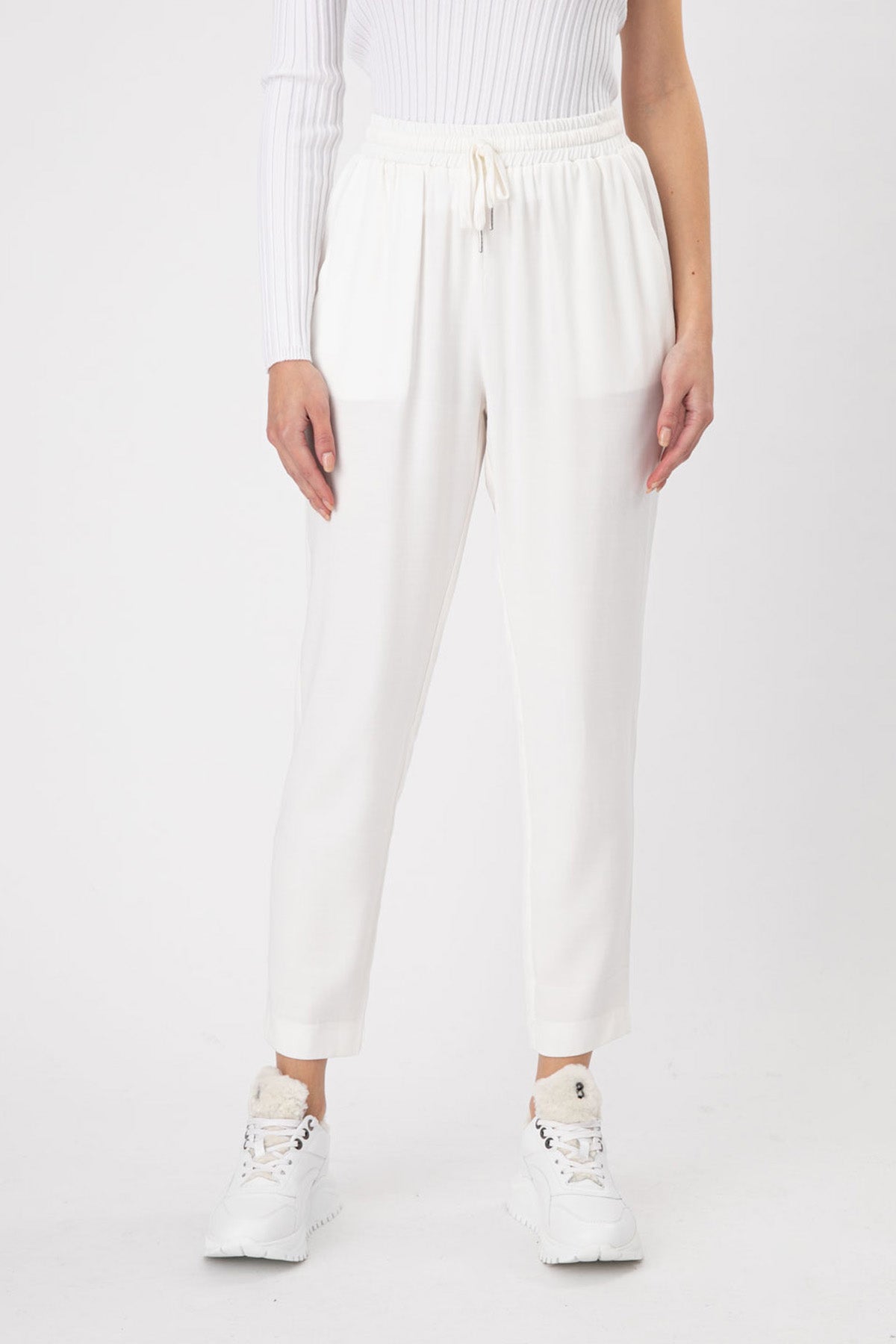 Bsb Beli Lastikli Pantolon-Libas Trendy Fashion Store