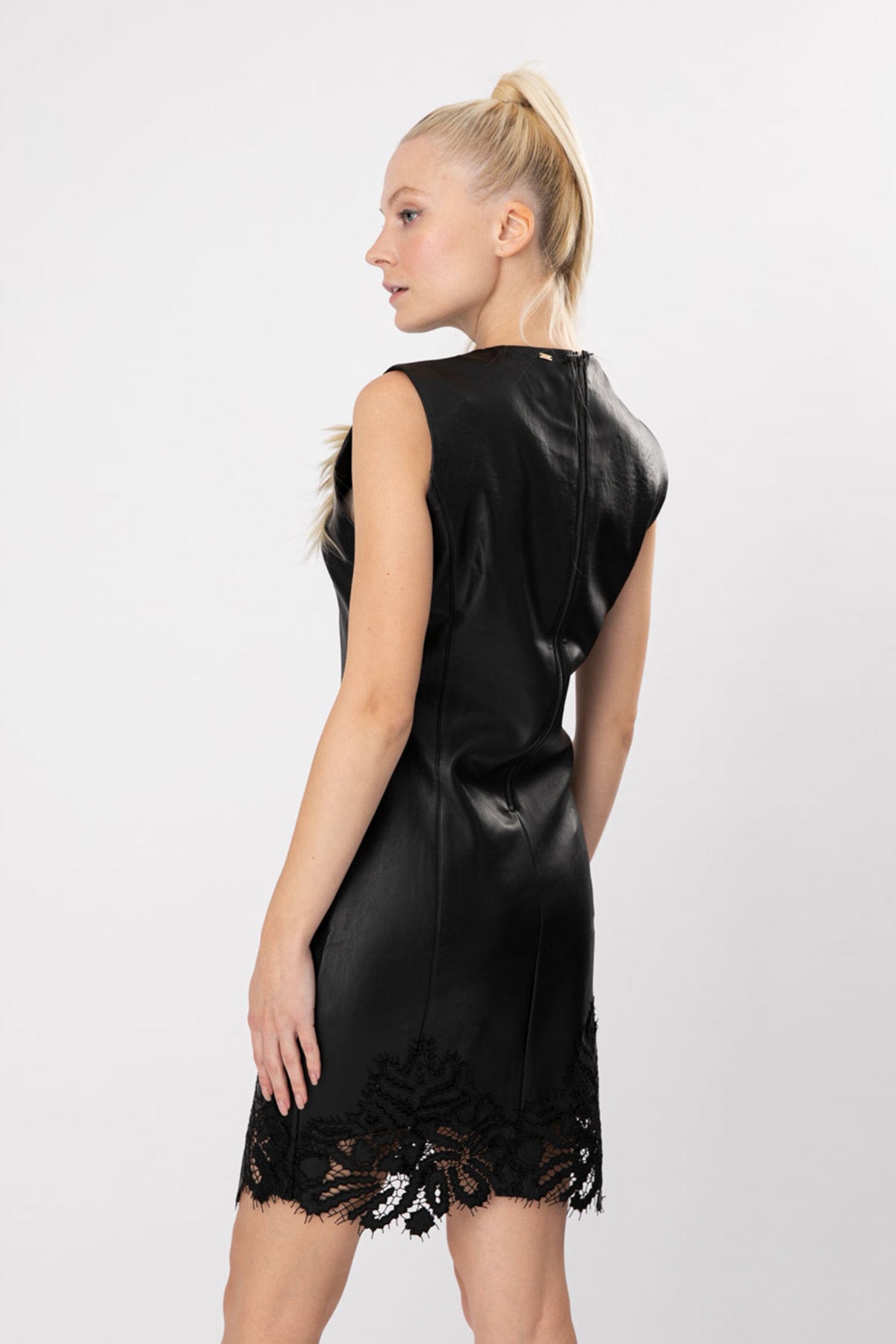 Bsb Kolsuz Deri Elbise-Libas Trendy Fashion Store