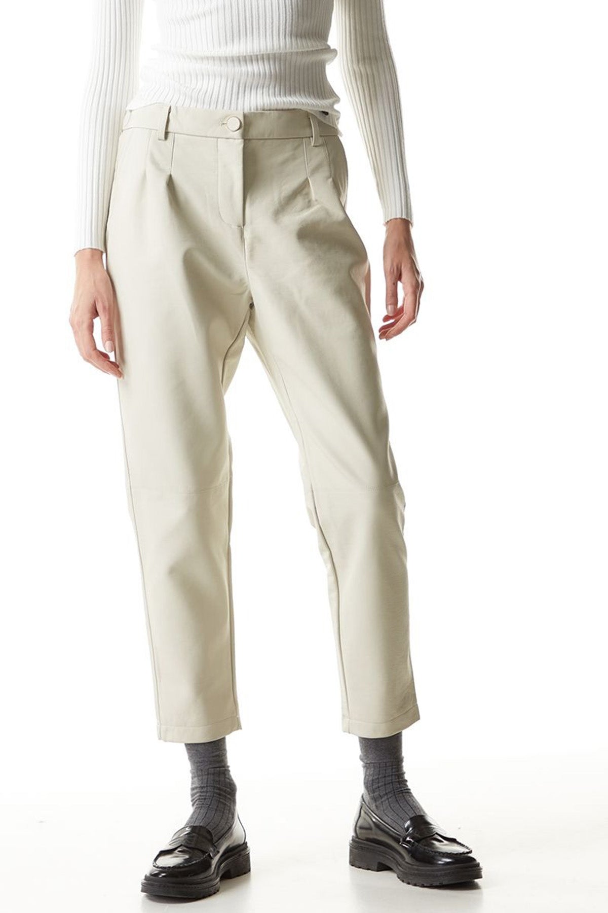 Bsb Çift Pile Deri Pantolon-Libas Trendy Fashion Store