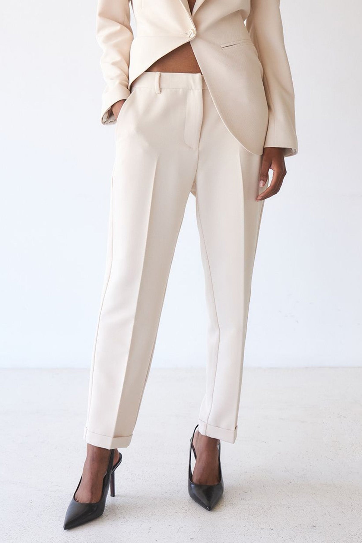 Bsb Duble Paça Streç Pantolon-Libas Trendy Fashion Store