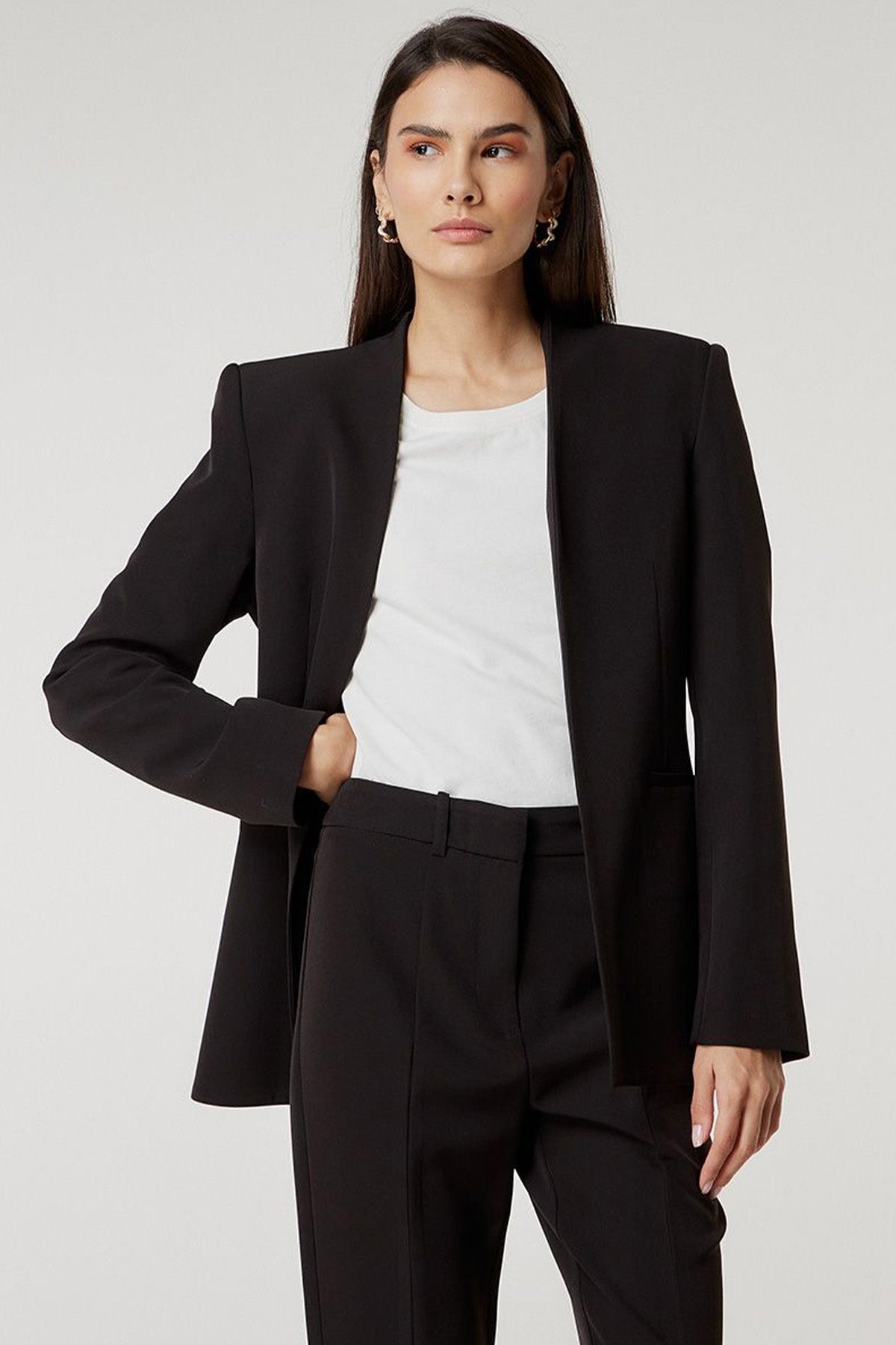 Bsb Hakim Yaka Blazer Ceket-Libas Trendy Fashion Store