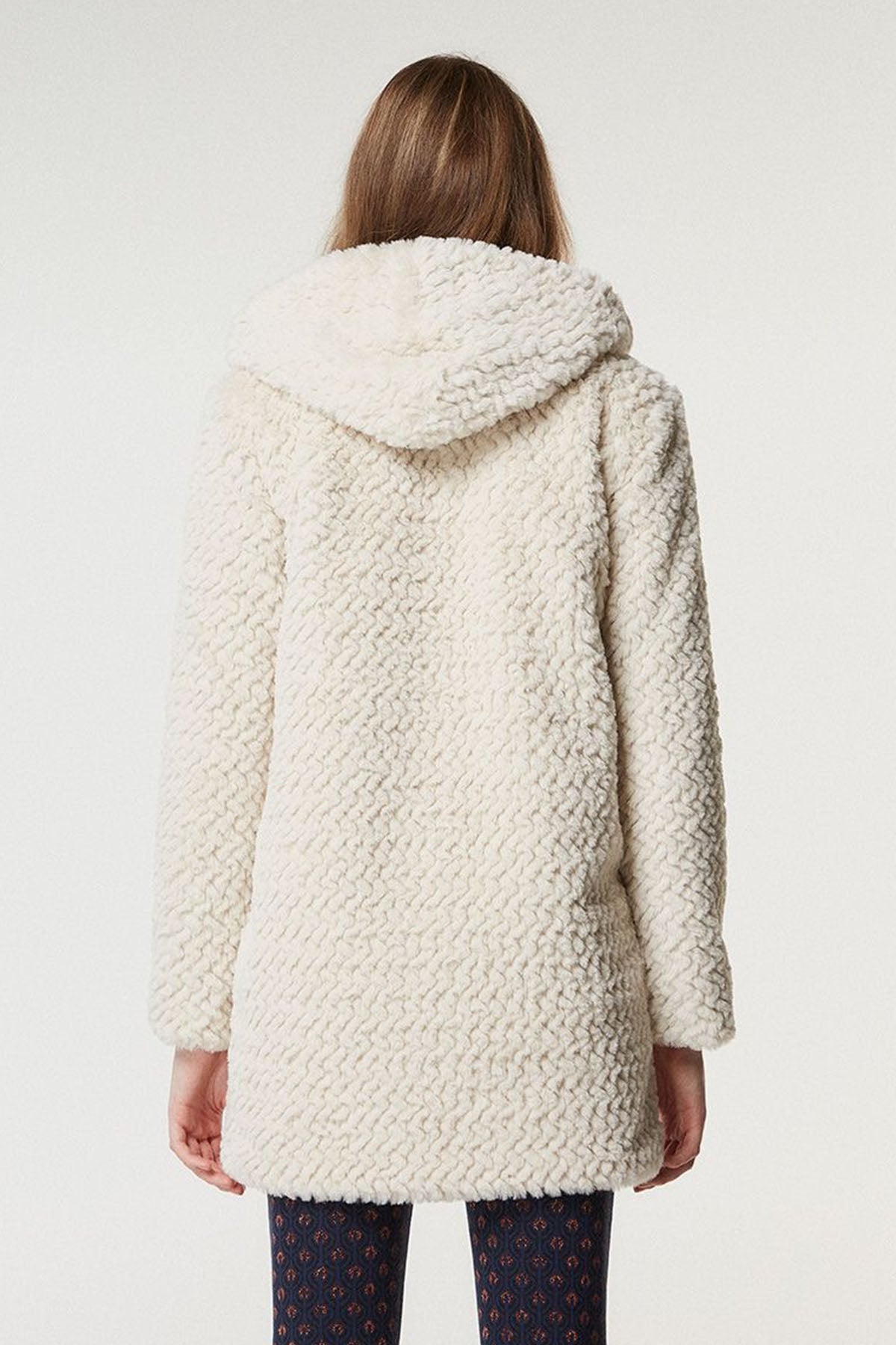 Bsb Kapüşonlu Kısa Kaban-Libas Trendy Fashion Store