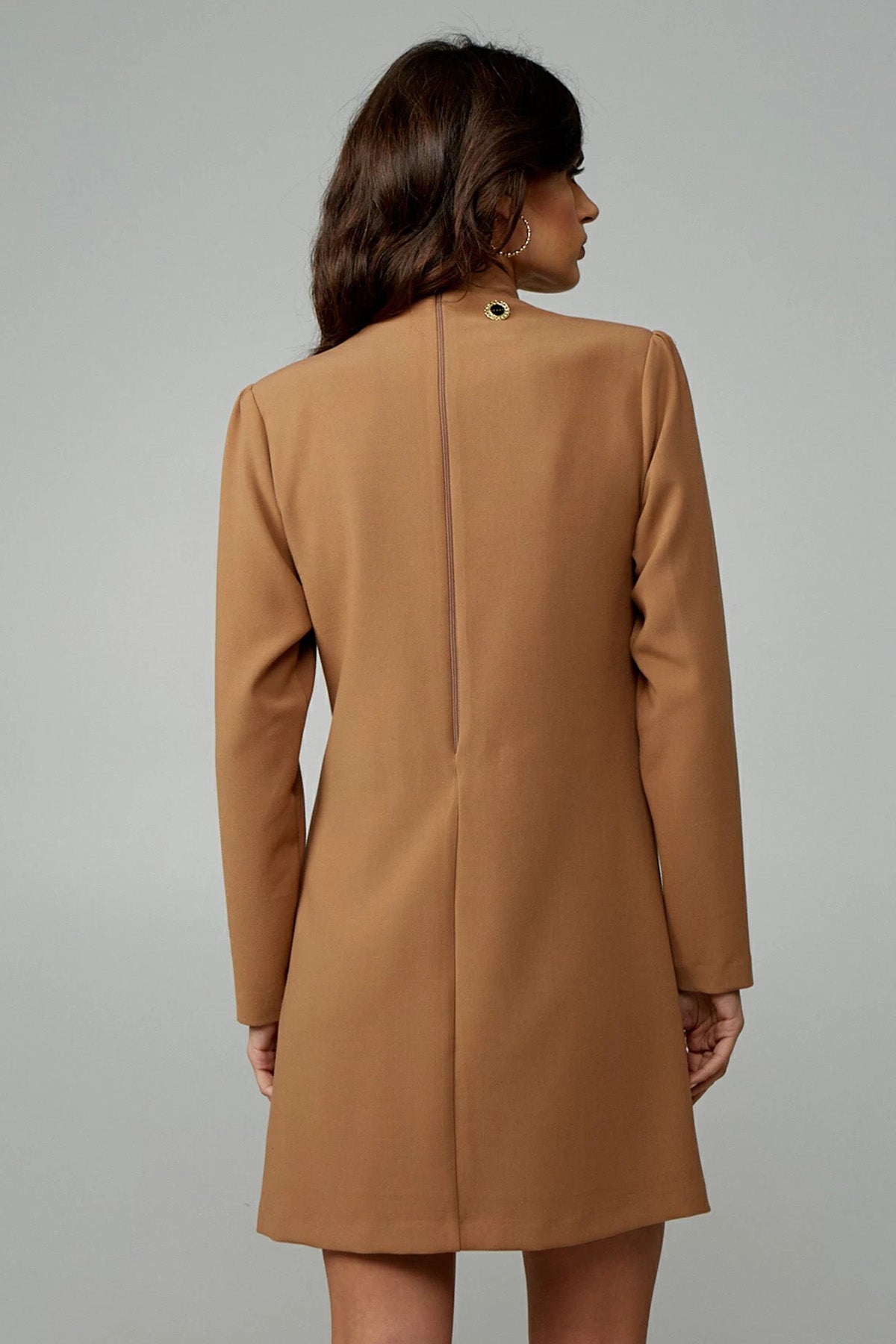 Lynne Kruvaze Mini Elbise-Libas Trendy Fashion Store