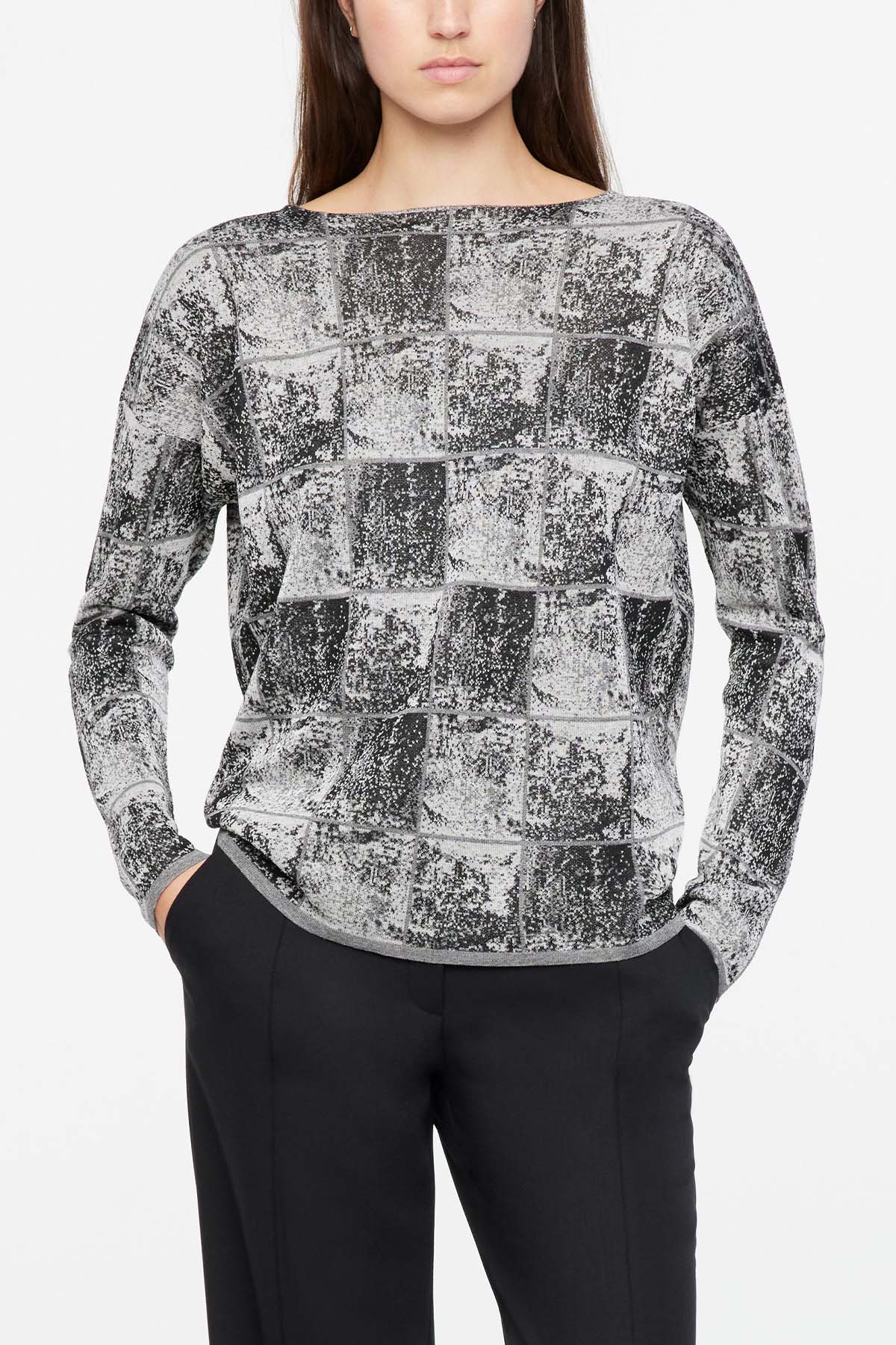 Sarah Pacini Yuvarlak Yaka Triko-Libas Trendy Fashion Store