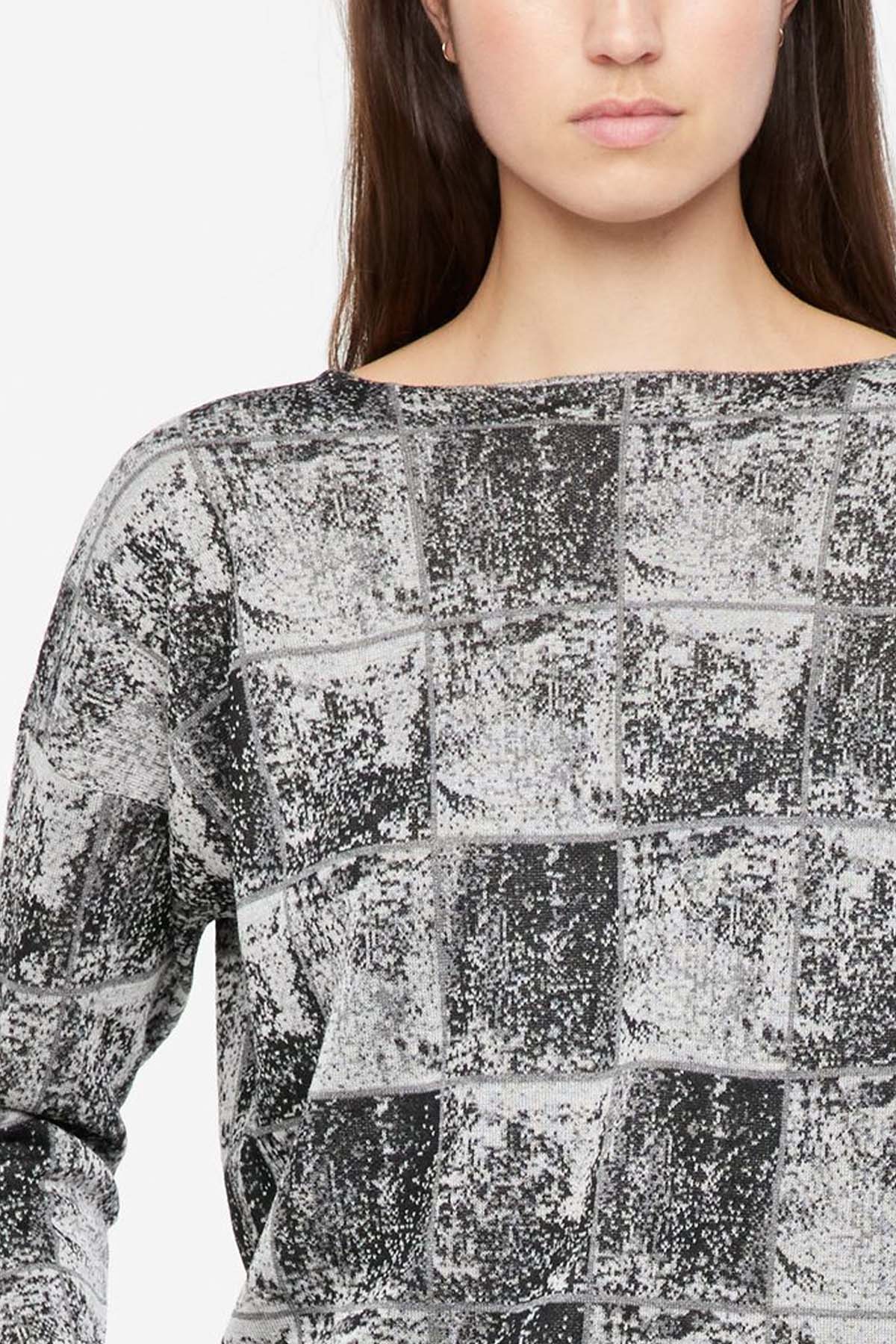 Sarah Pacini Yuvarlak Yaka Triko-Libas Trendy Fashion Store