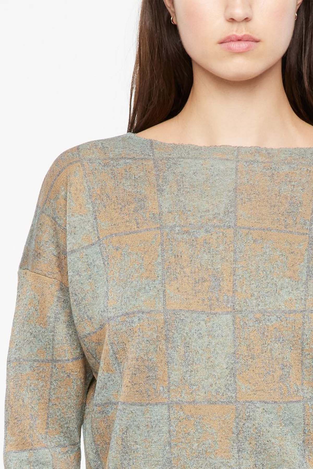 Sarah Pacini Yuvarlak Yaka Triko-Libas Trendy Fashion Store