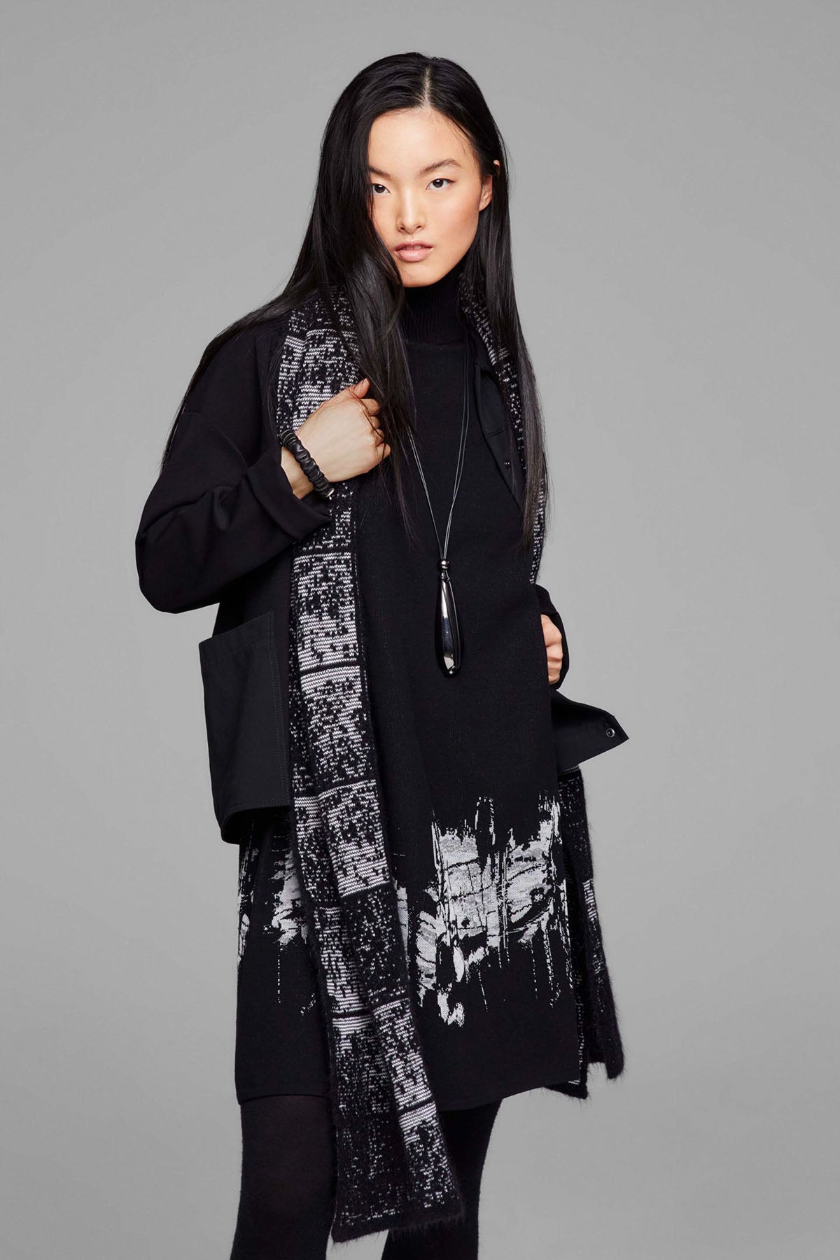 Sarah Pacini Balıkçı Yaka Dizüstü Triko Elbise-Libas Trendy Fashion Store