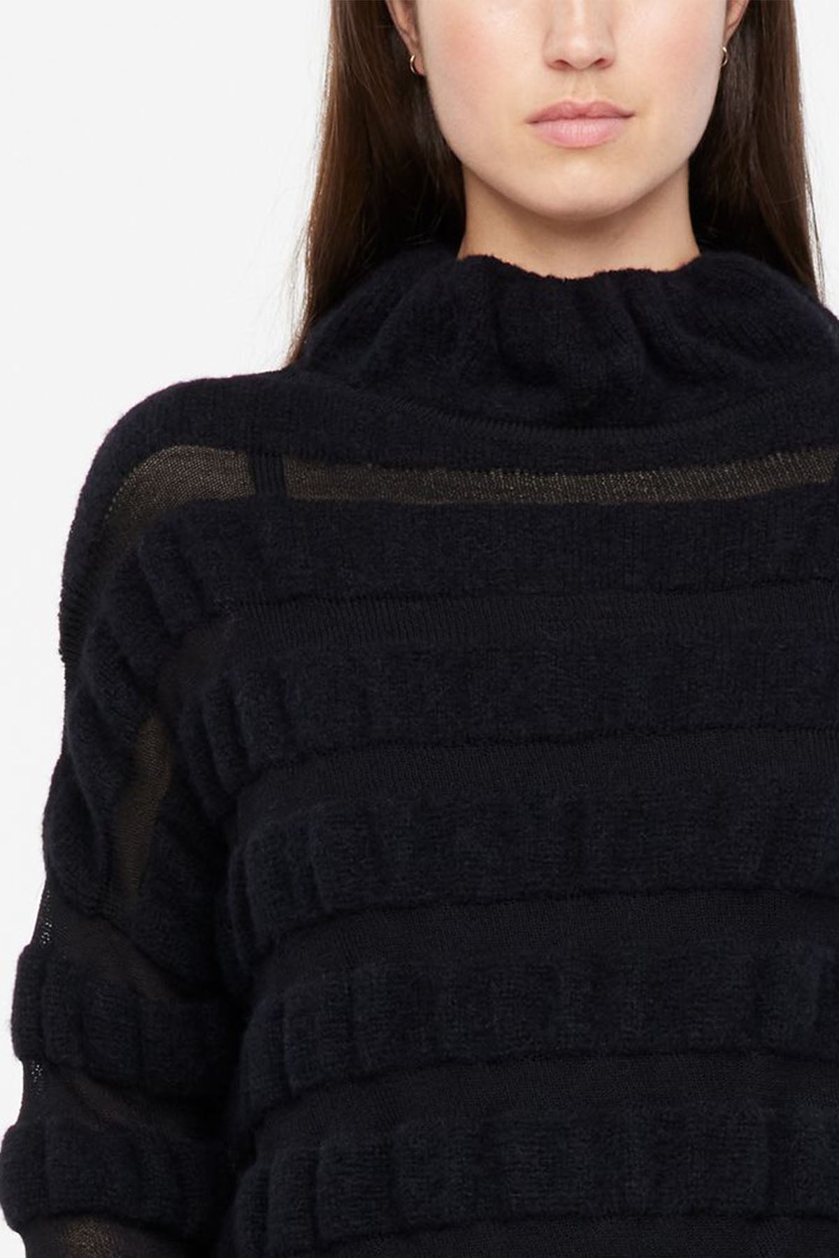 Sarah Pacini Yarım Balıkçı Yaka Yün Triko-Libas Trendy Fashion Store