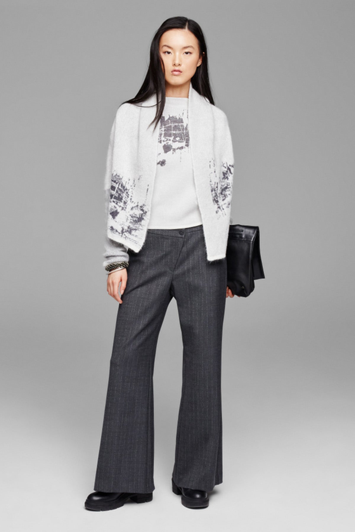 Sarah Pacini Şal Yaka Triko-Libas Trendy Fashion Store