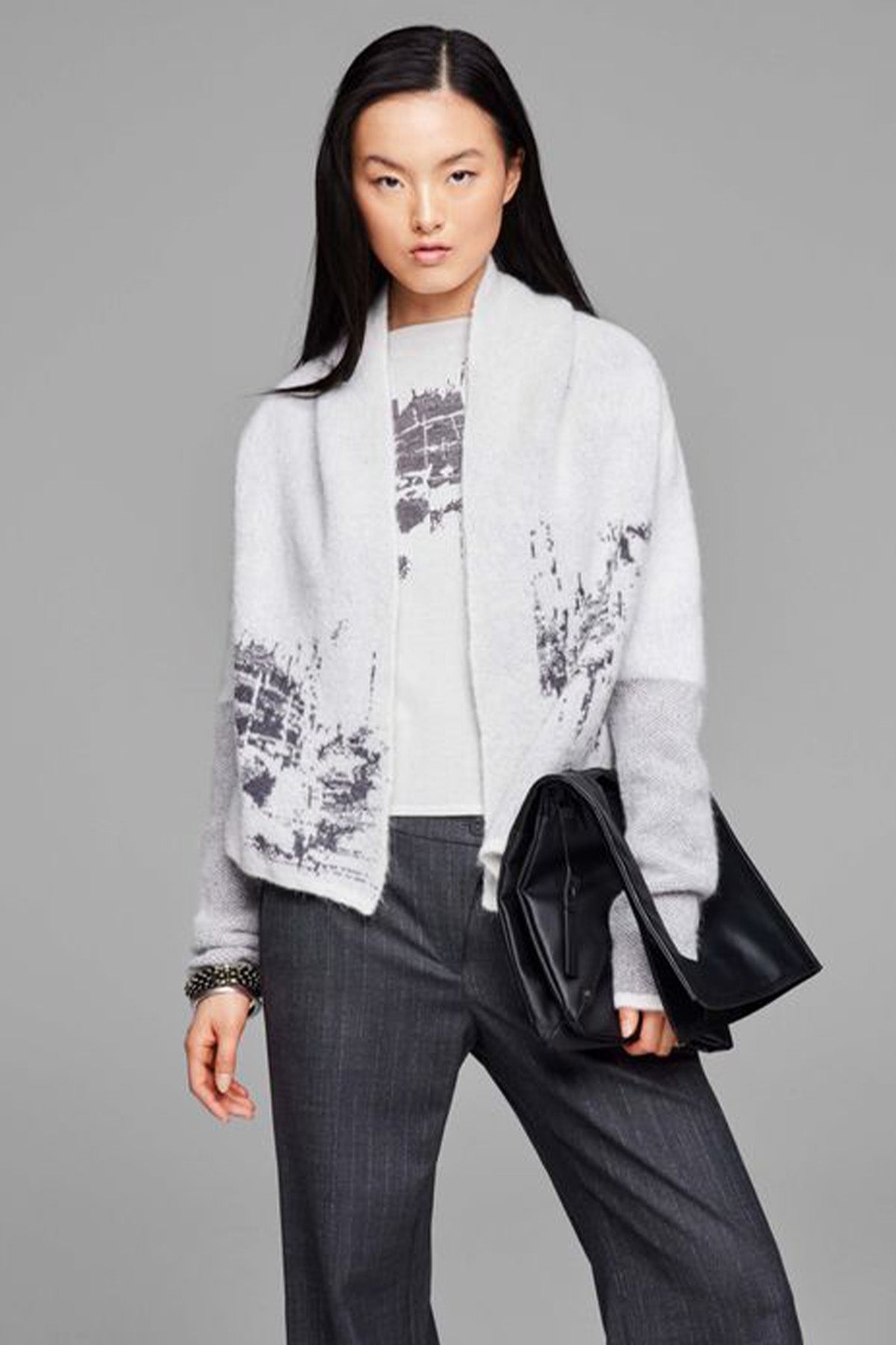 Sarah Pacini Şal Yaka Triko-Libas Trendy Fashion Store