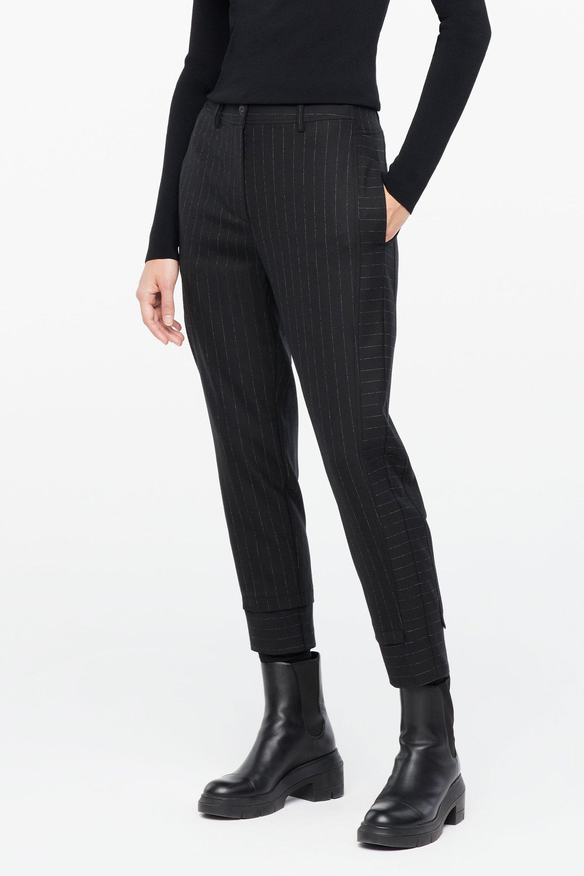 Sarah Pacini Çizgili Pantolon-Libas Trendy Fashion Store