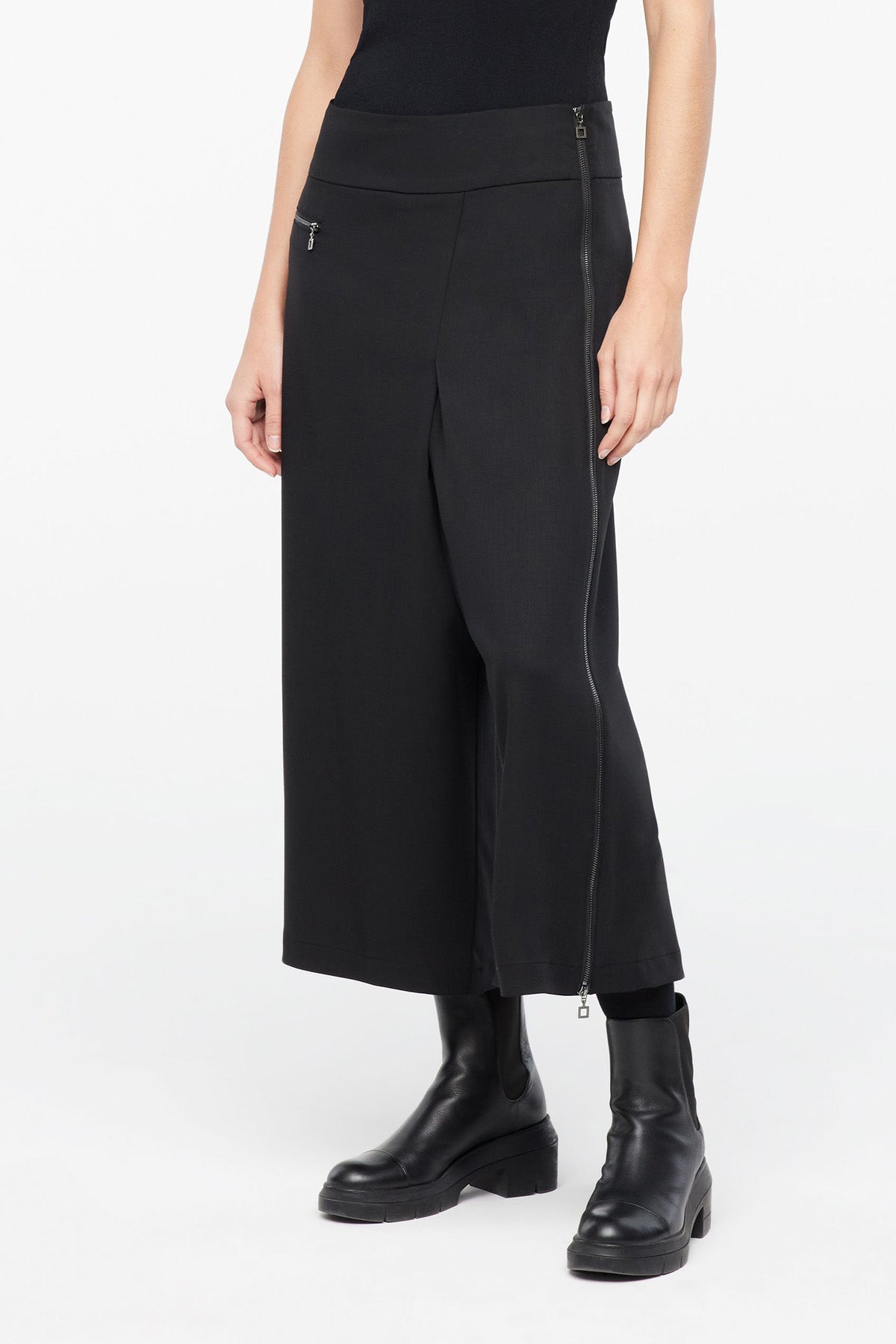 Sarah Pacini Crop Yün Pantolon-Libas Trendy Fashion Store