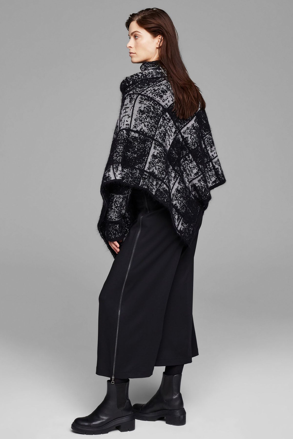 Sarah Pacini Crop Yün Pantolon-Libas Trendy Fashion Store