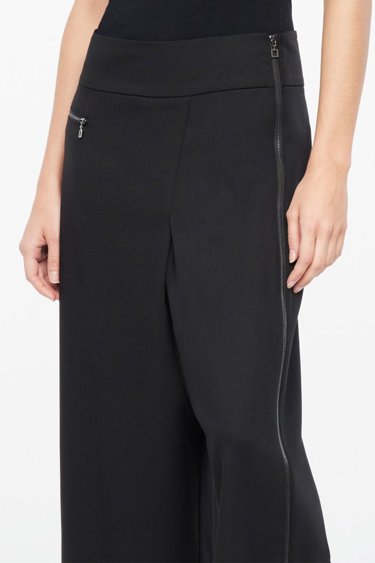 Sarah Pacini Crop Yün Pantolon-Libas Trendy Fashion Store
