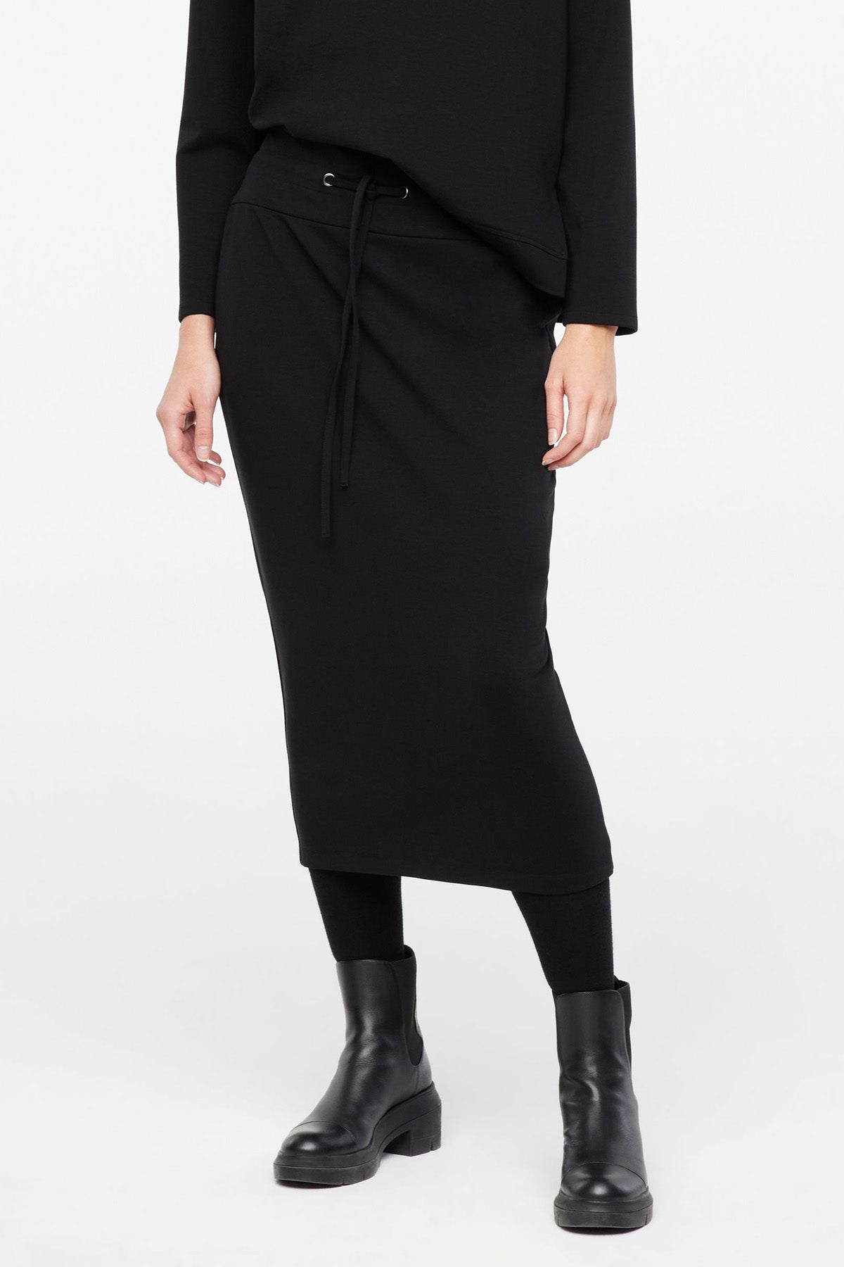 Sarah Pacini Midi Boy Streç Etek-Libas Trendy Fashion Store