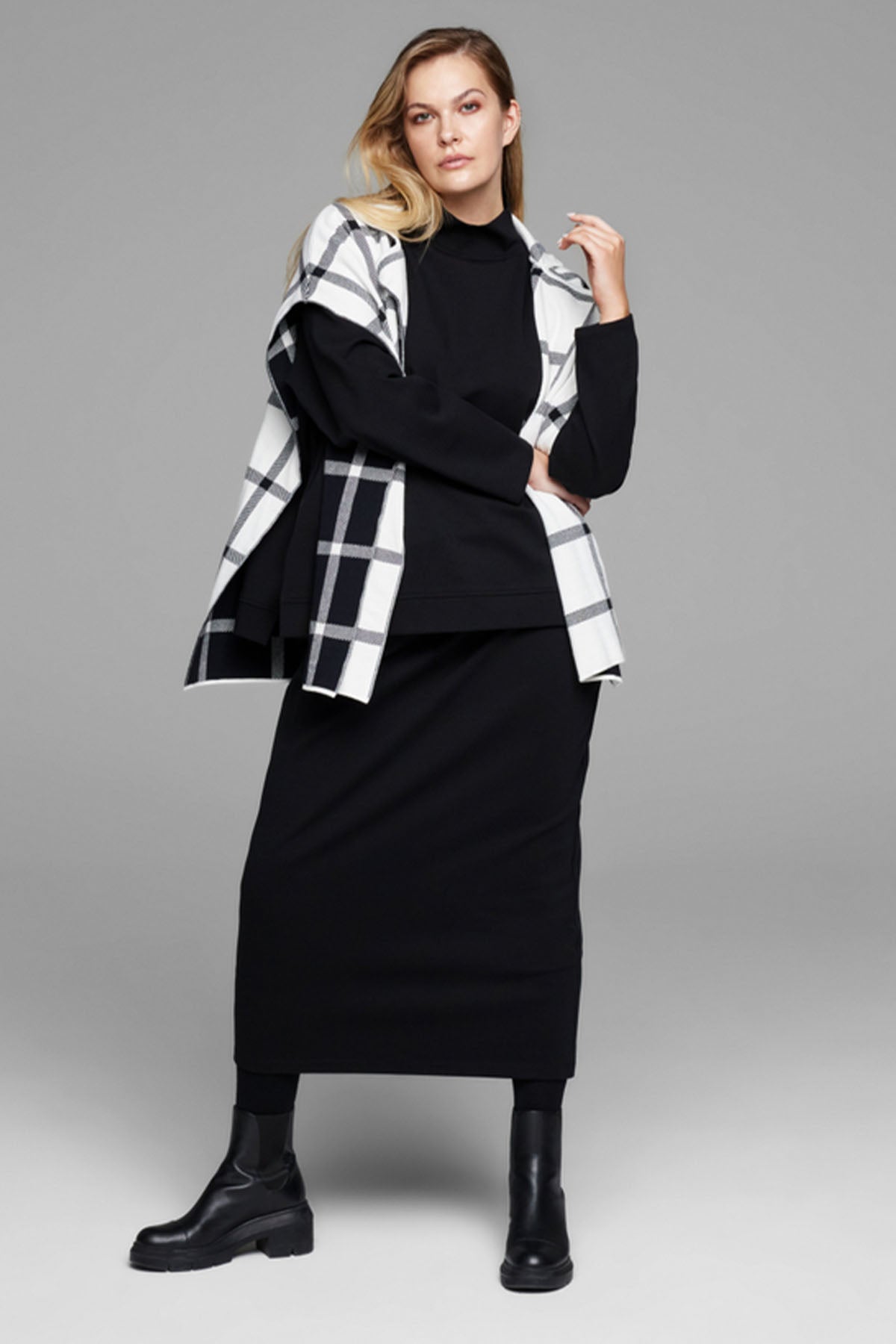 Sarah Pacini Midi Boy Streç Etek-Libas Trendy Fashion Store