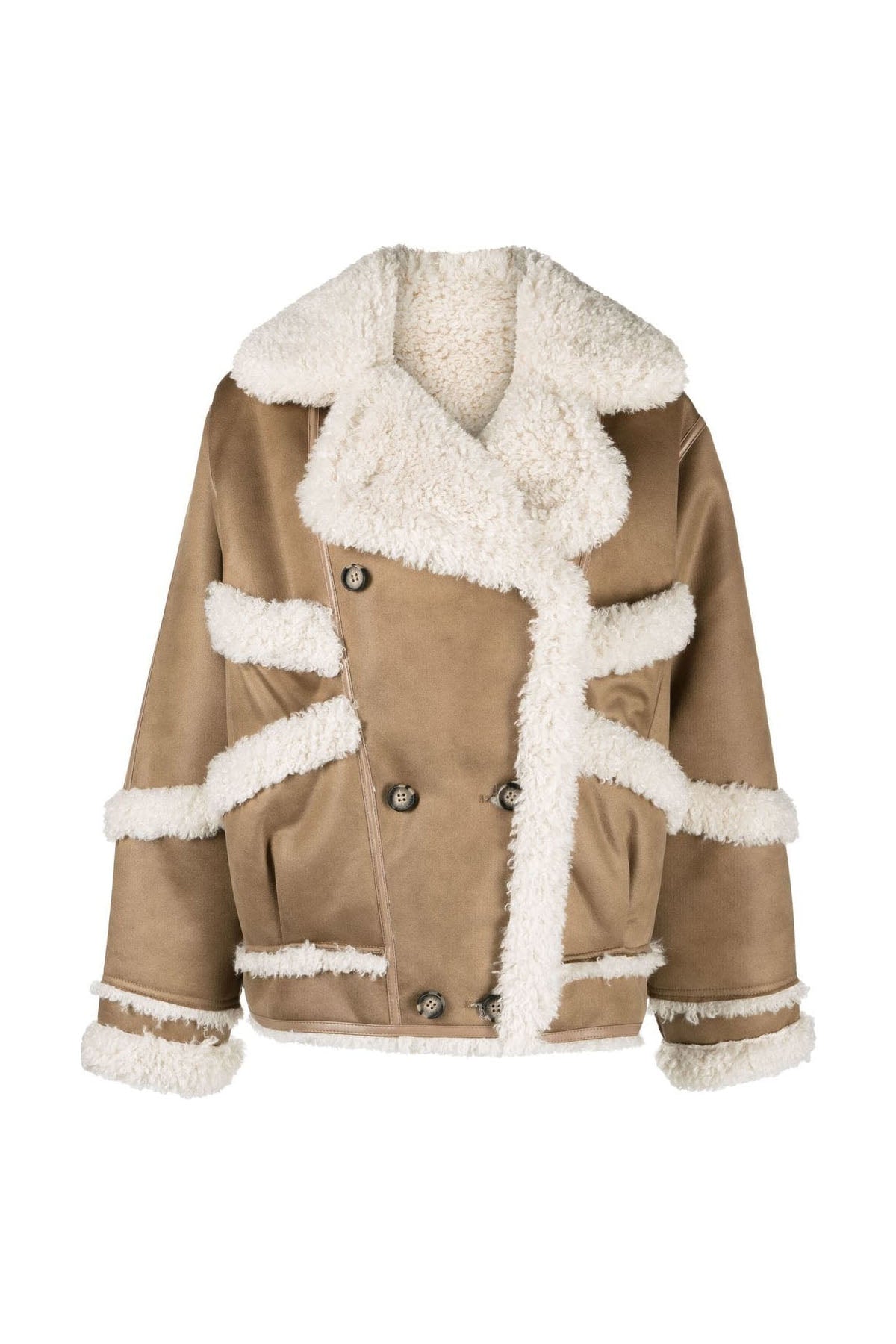 Urbancode Çift Taraflı Eko Kürk Deri Mont-Libas Trendy Fashion Store