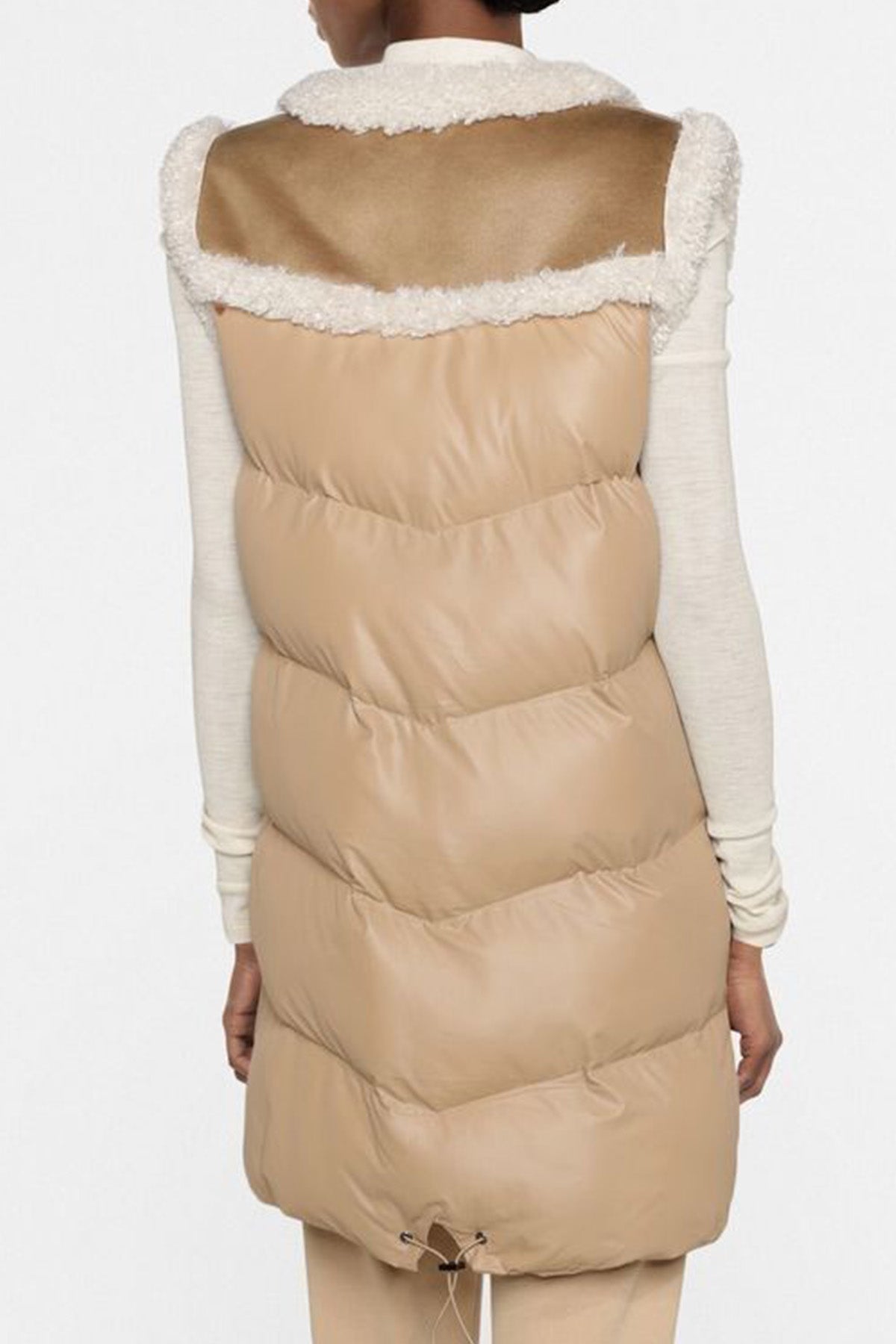 Urbancode Eko Kürk Deri Yelek-Libas Trendy Fashion Store