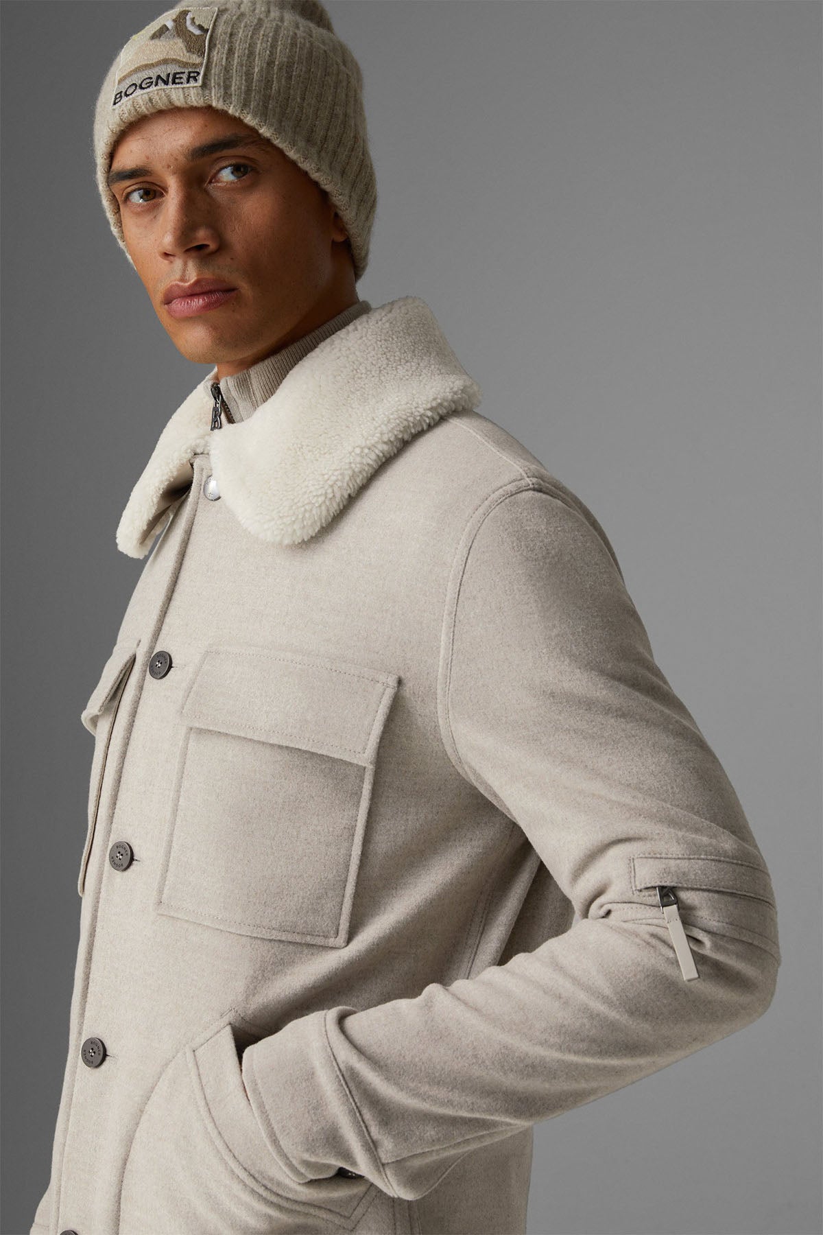 Bogner Bjoern Demonte İç Yelekli Yakası Kürklü Mont Ceket-Libas Trendy Fashion Store