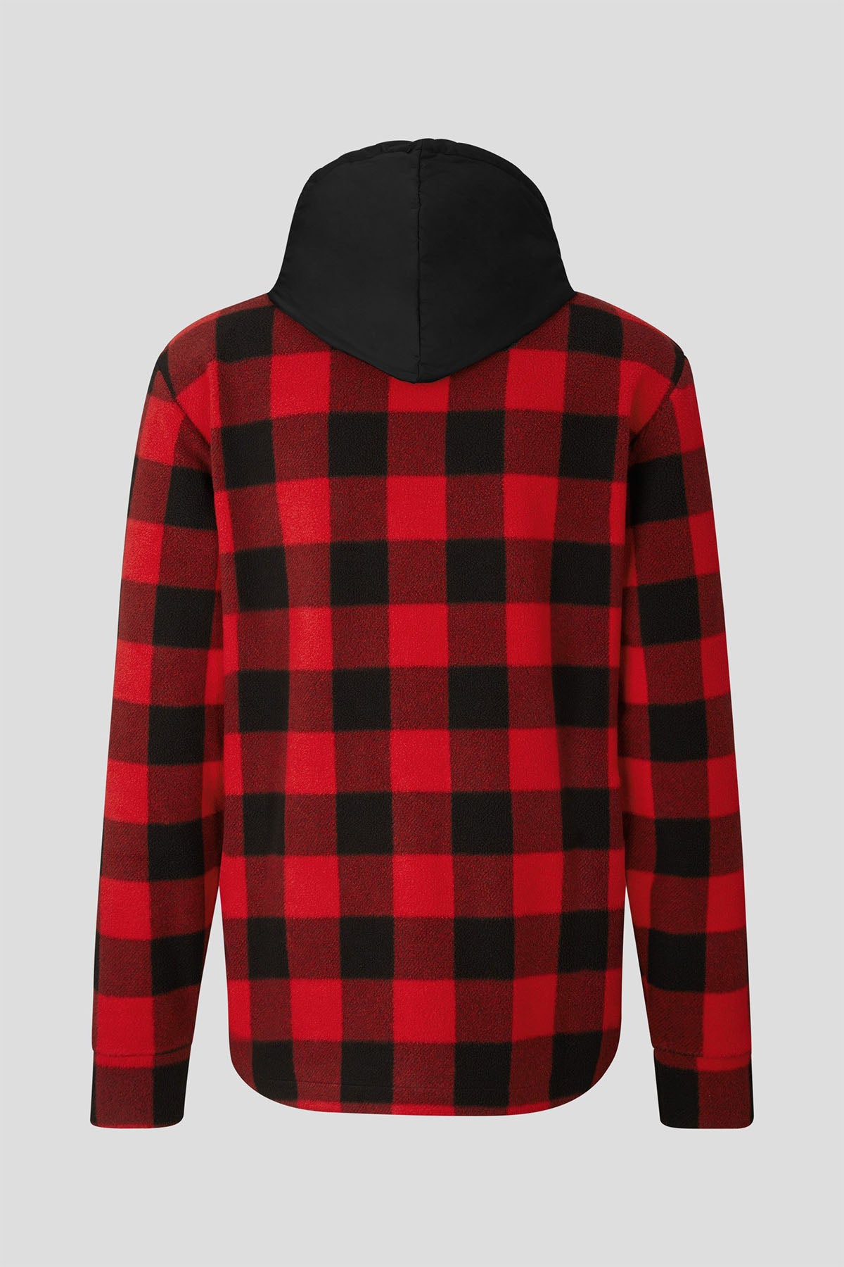 Bogner Glacier Ekose Kapüşonlu Polar Ceket-Libas Trendy Fashion Store