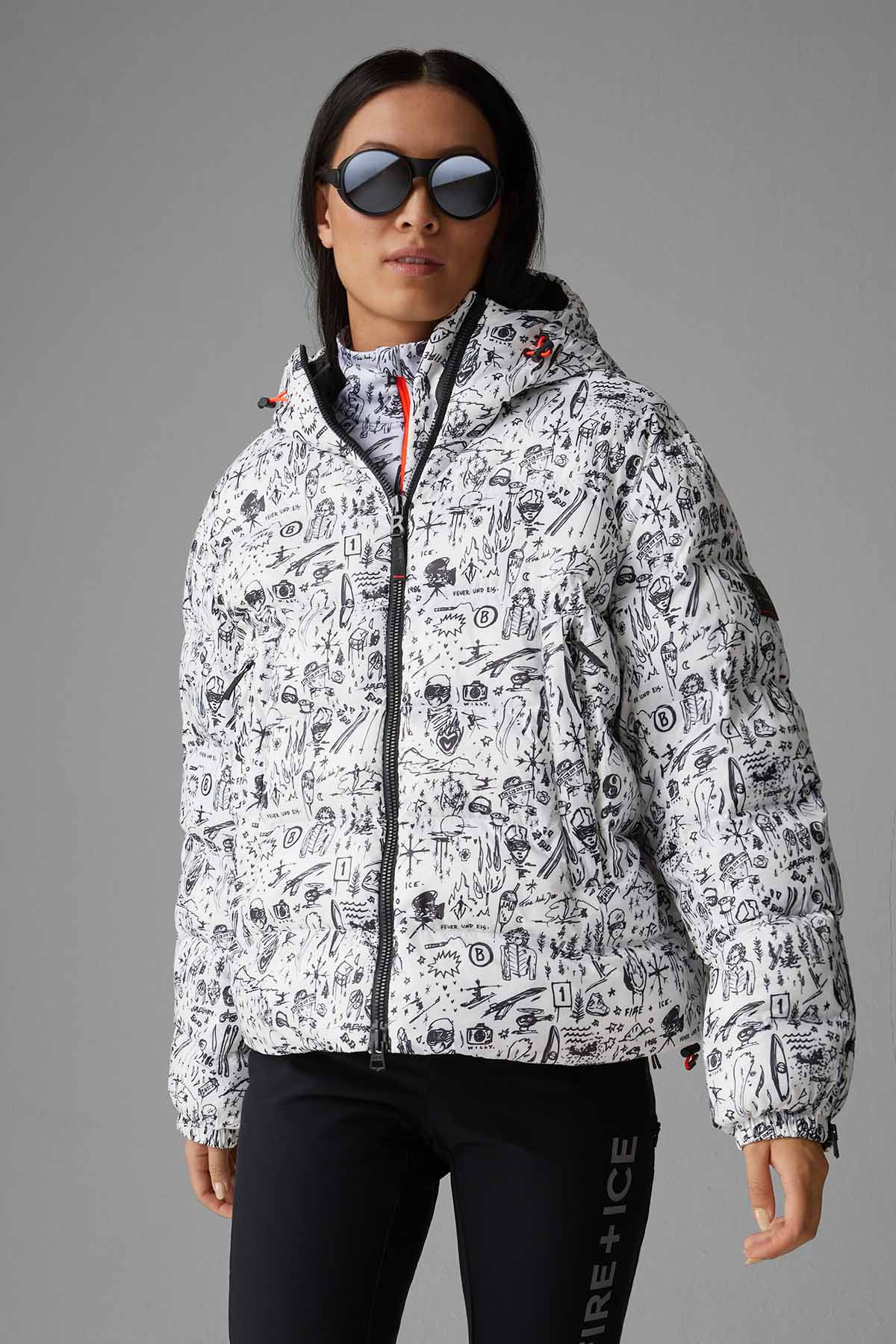 Bogner Raissa Kapüşonlu Kayak Montu-Libas Trendy Fashion Store