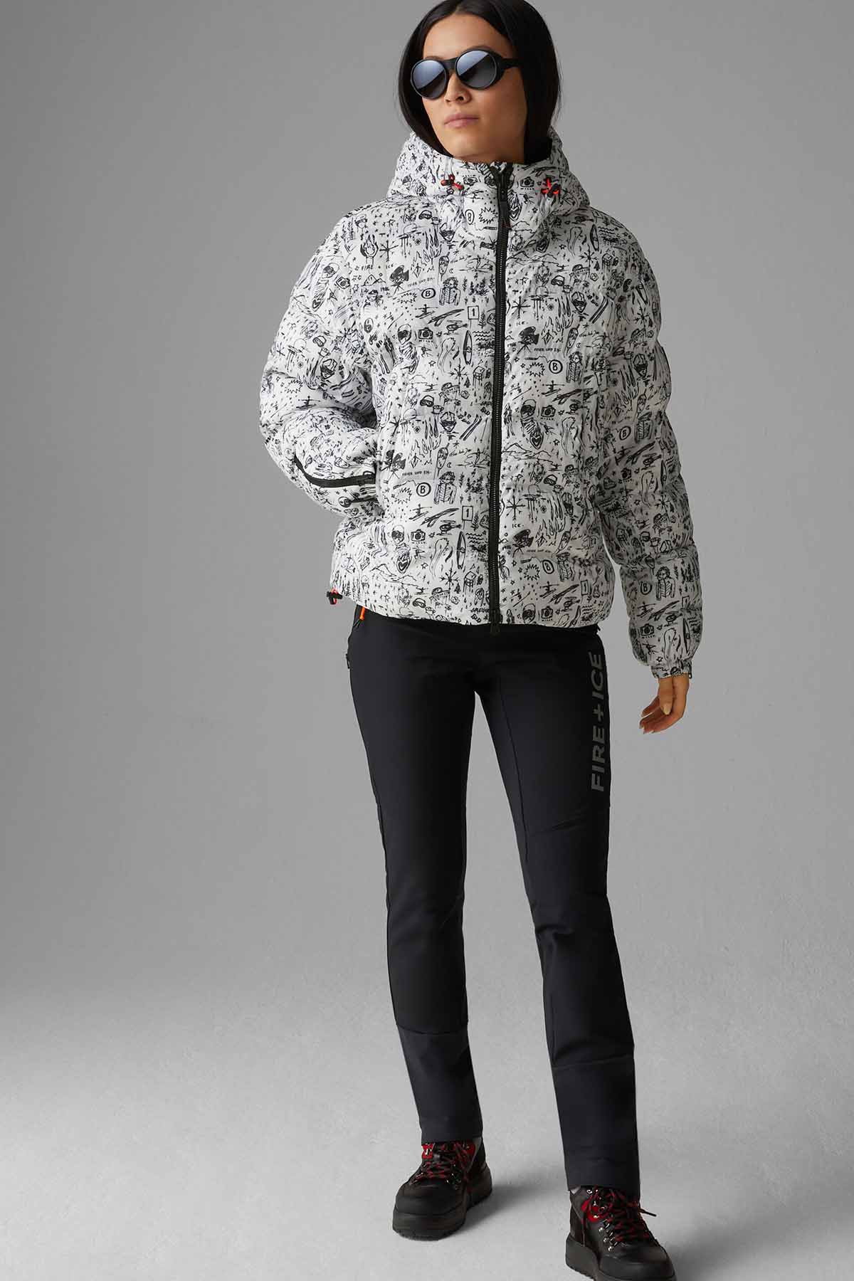 Bogner Raissa Kapüşonlu Kayak Montu-Libas Trendy Fashion Store