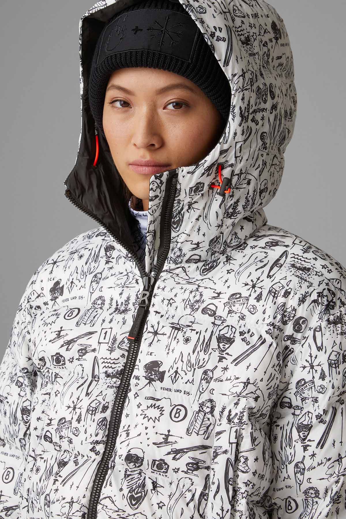 Bogner Raissa Kapüşonlu Kayak Montu-Libas Trendy Fashion Store