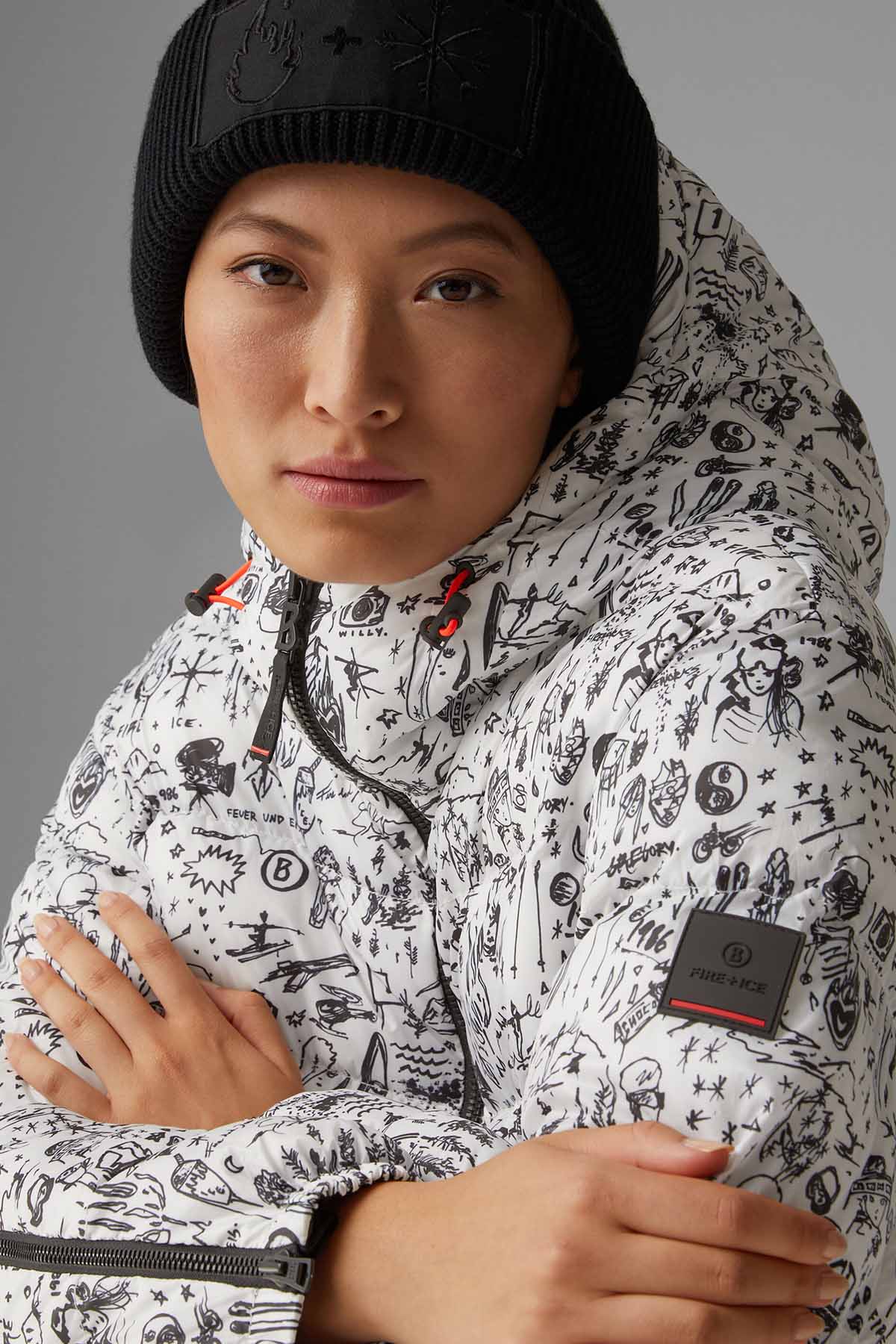 Bogner Raissa Kapüşonlu Kayak Montu-Libas Trendy Fashion Store