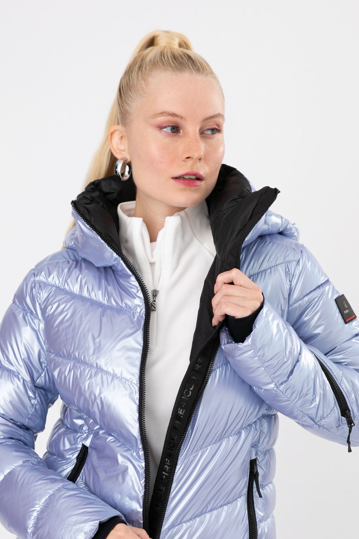 Bogner Saelly Kapüşonlu Puffer Mont-Libas Trendy Fashion Store