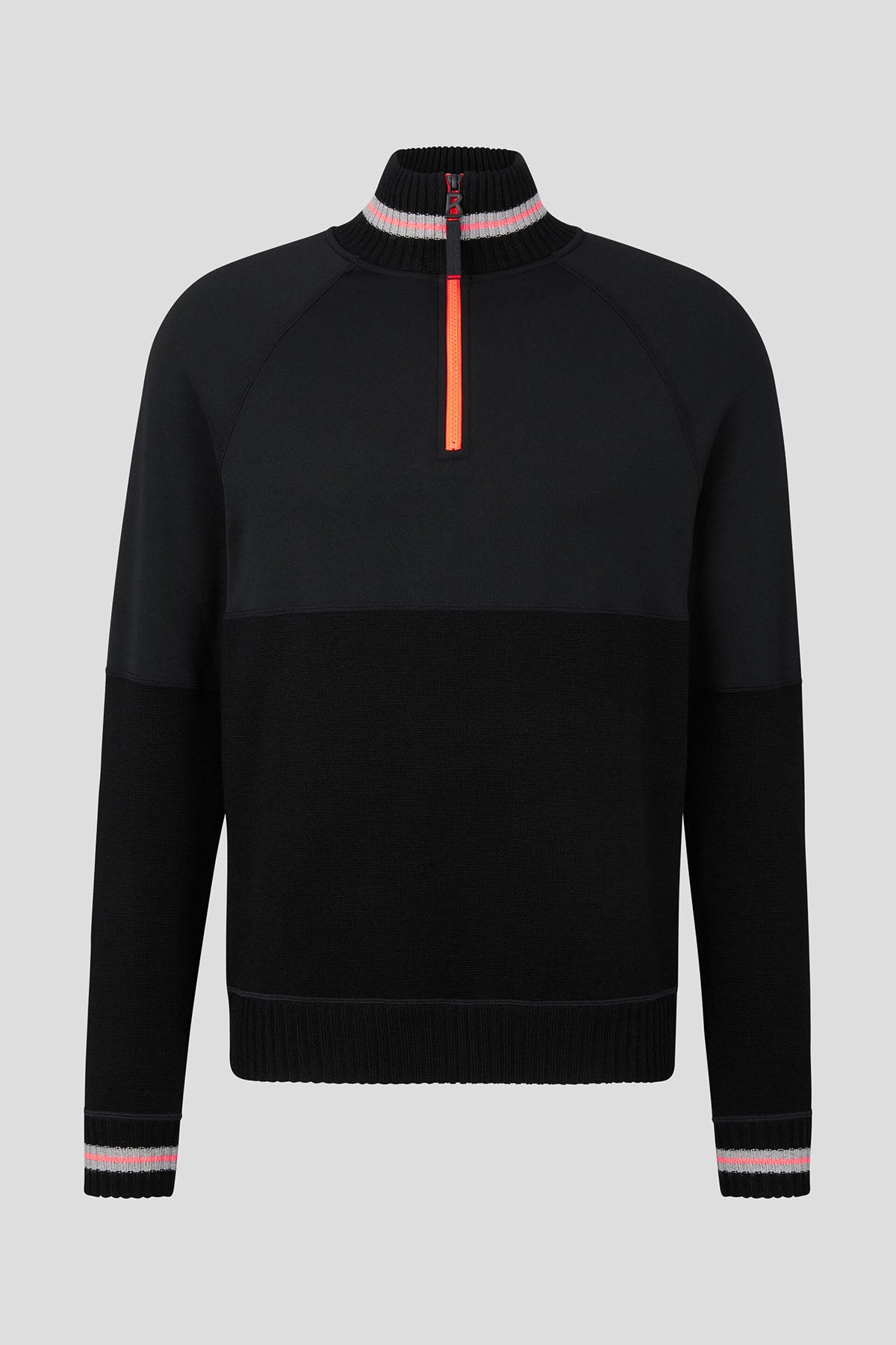 Bogner Hugh Dik Yaka Yarım Fermuarlı Yün Triko-Libas Trendy Fashion Store